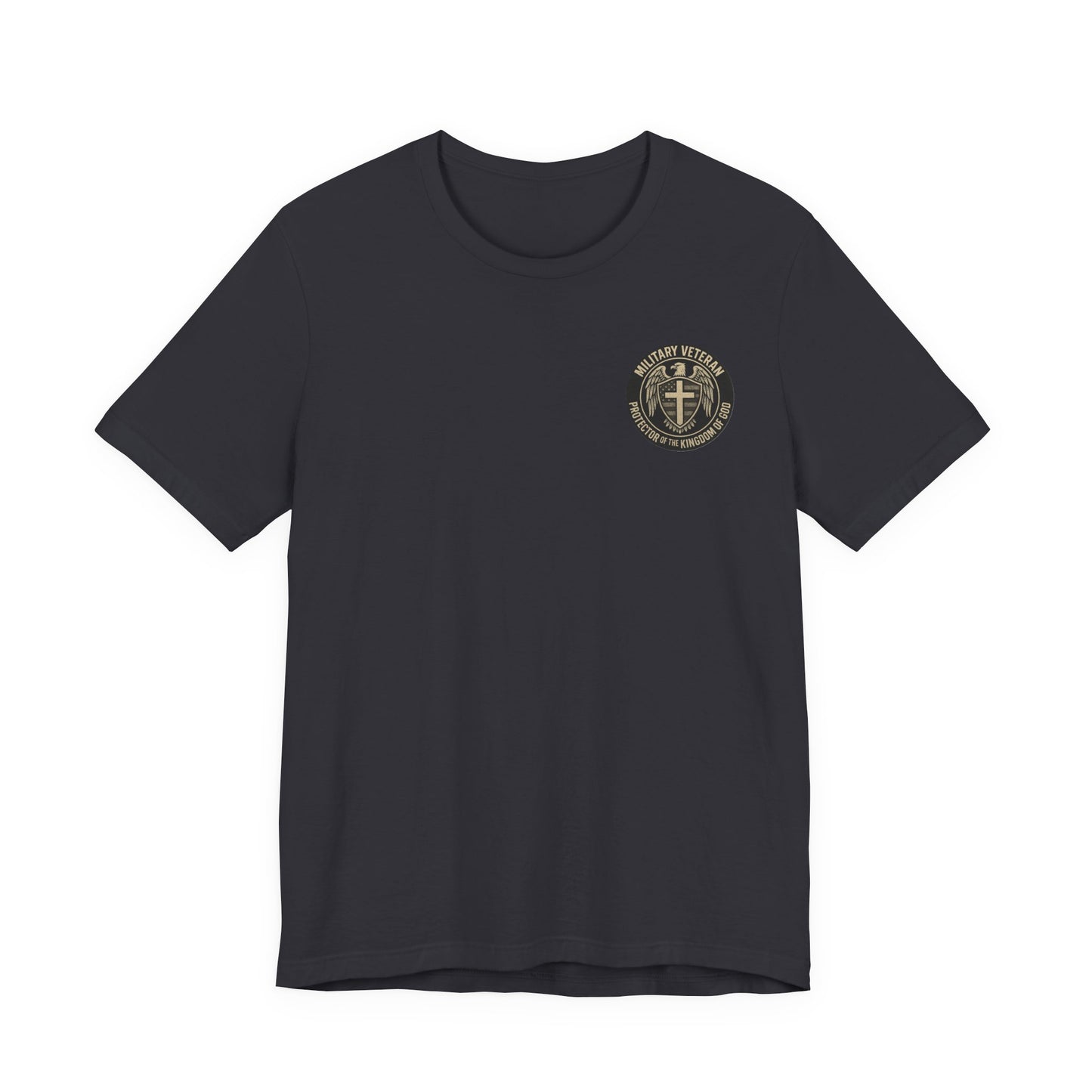 Veteran Protector Tee — "Military Veteran Protector of the Kingdom of God"