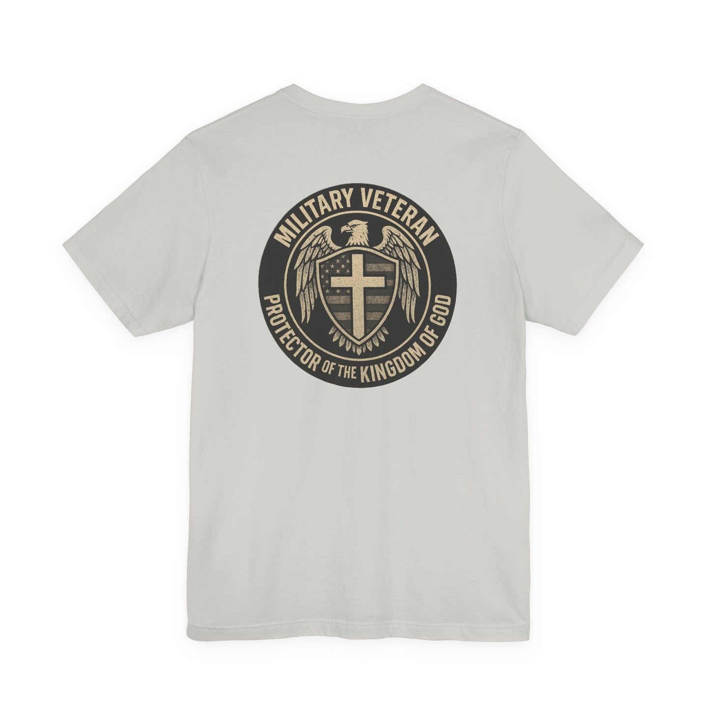 Veteran Protector Tee — "Military Veteran Protector of the Kingdom of God"
