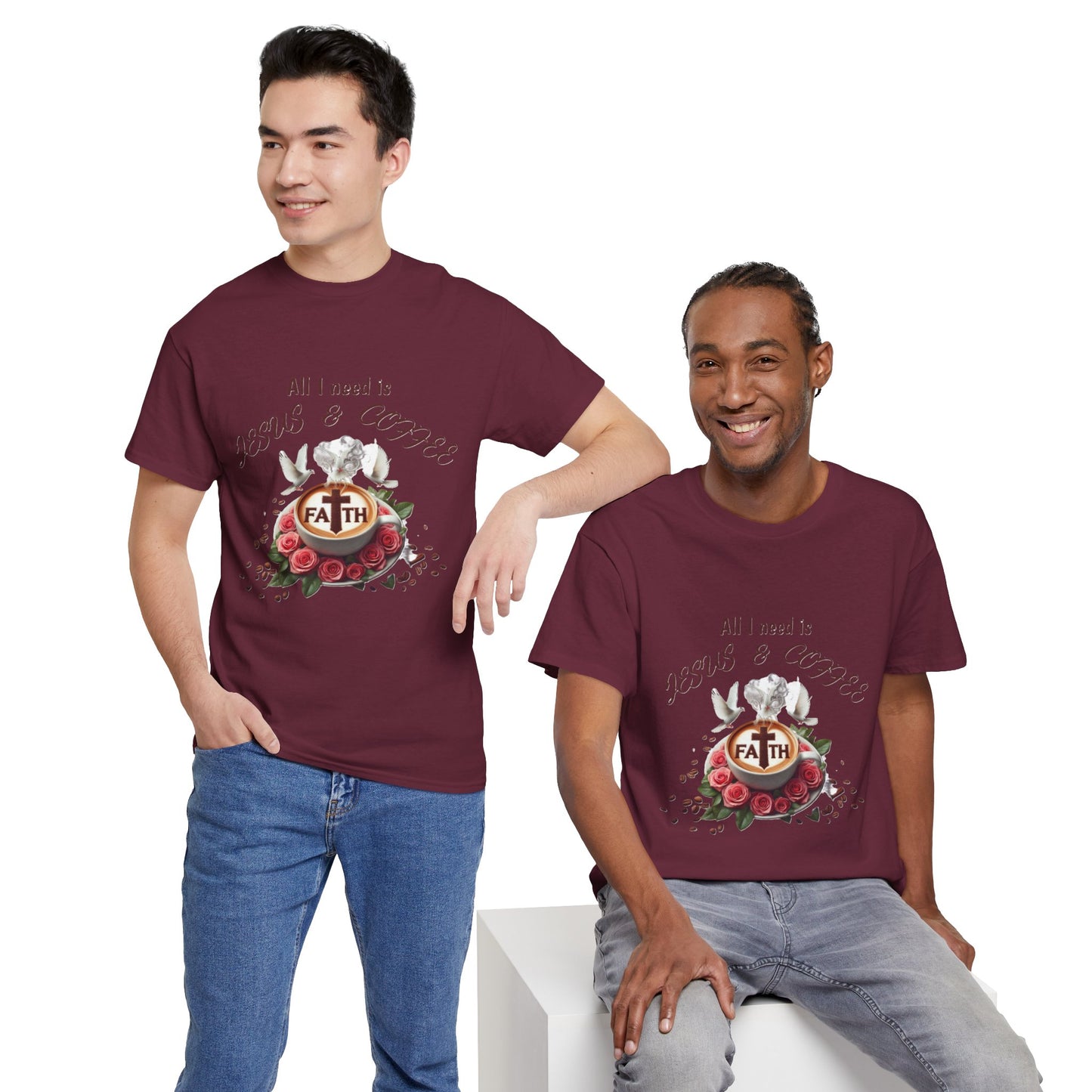 Jesus and Coffee Tee