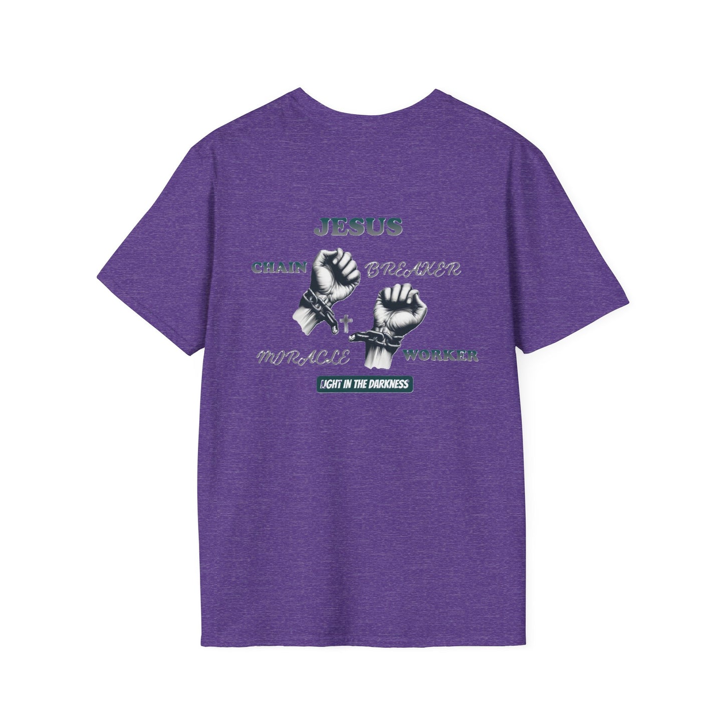 Christian Unisex Tee - Jesus Chain Breaker Design
