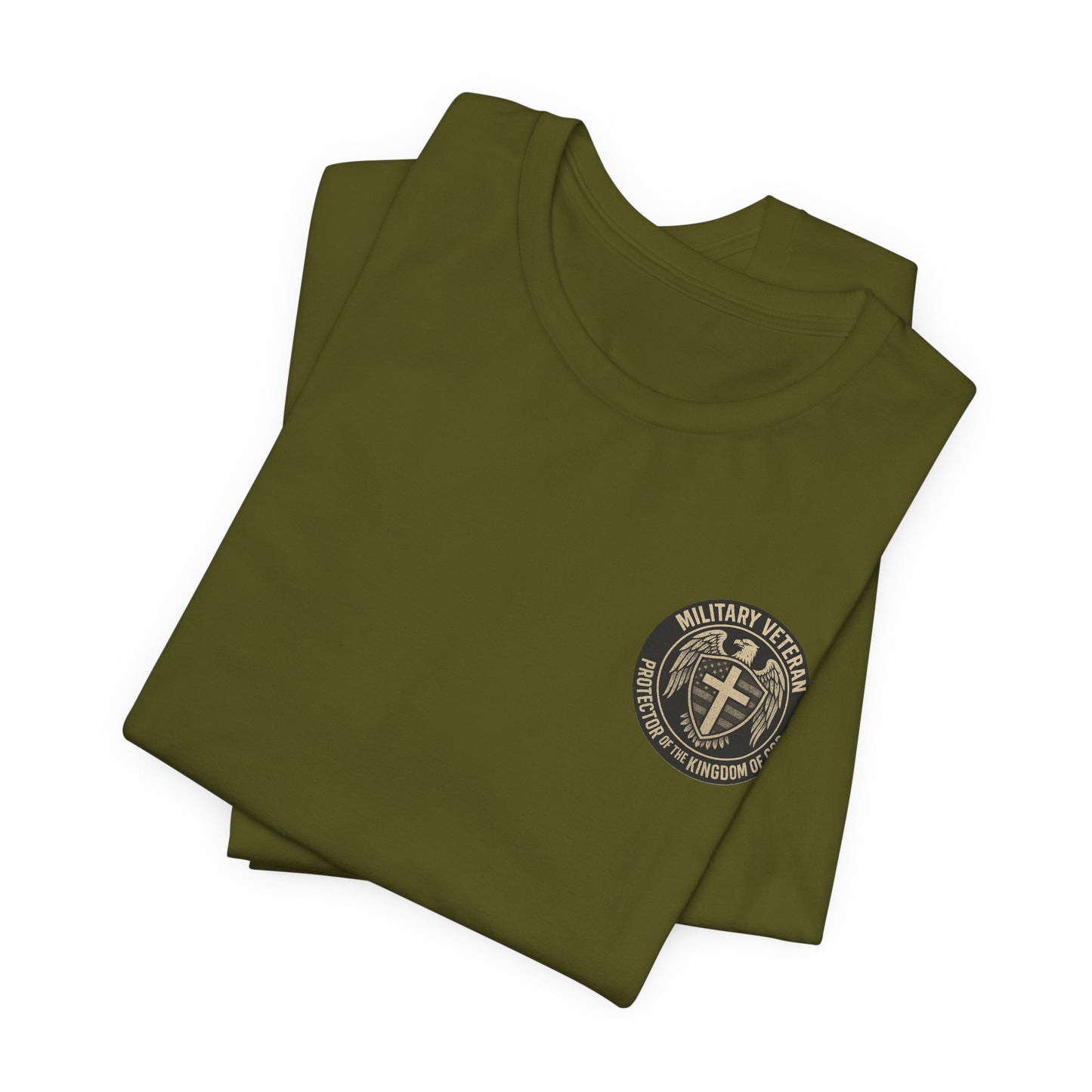 Veteran Protector Tee — "Military Veteran Protector of the Kingdom of God"