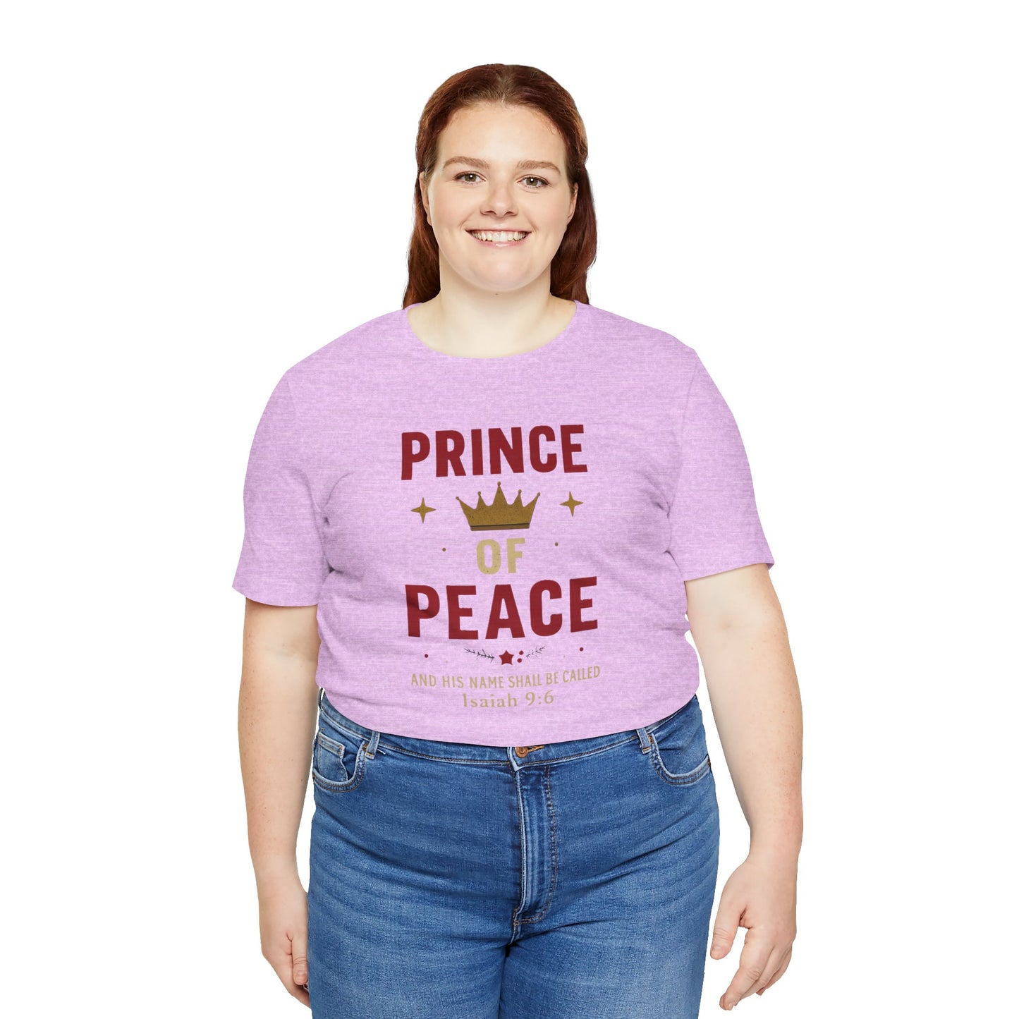 Prince of Peace Isaiah 9:6 T-Shirt — Bible Verse Christian Tee