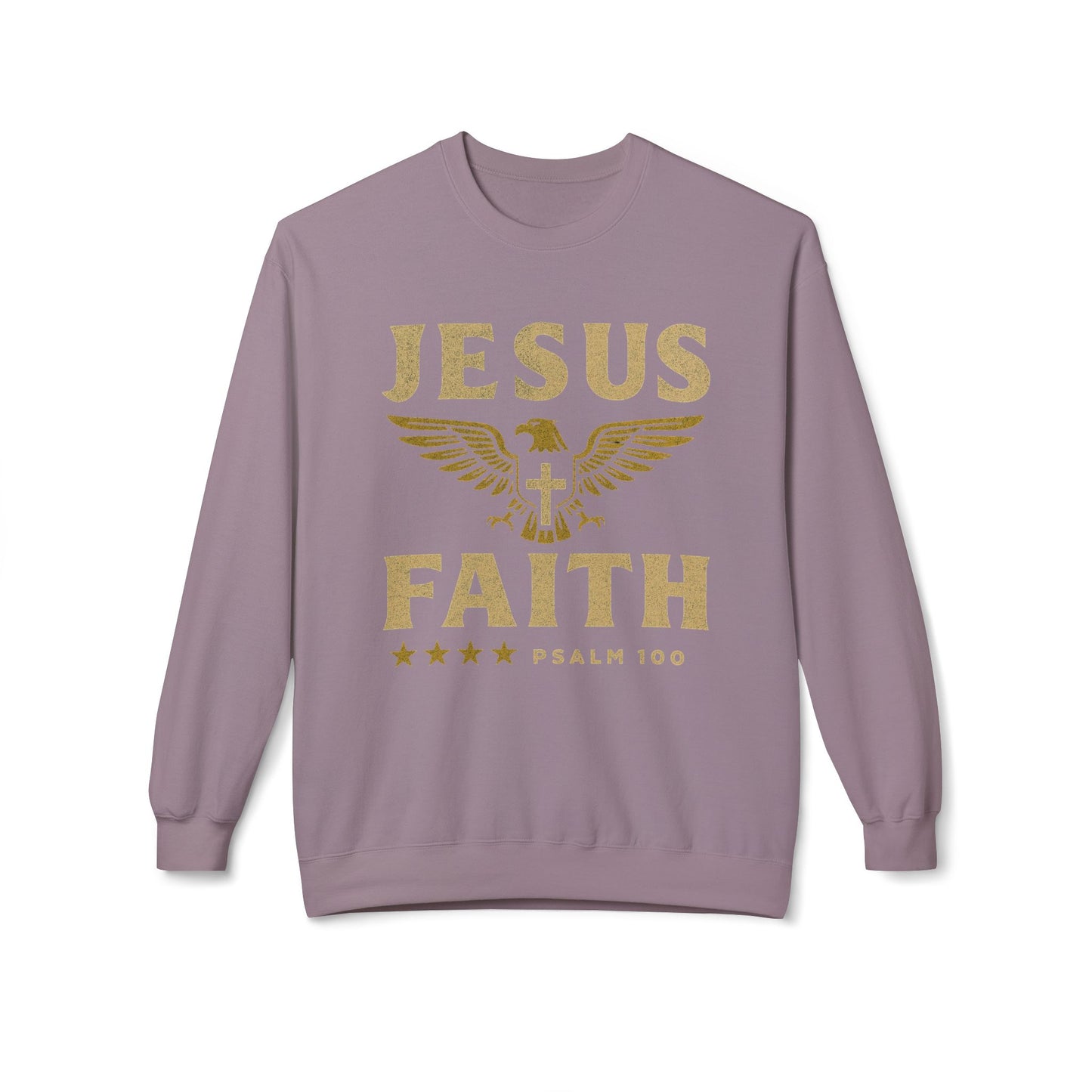 Christian Military Unisex Sweatshirt - Jesus/Faith Design