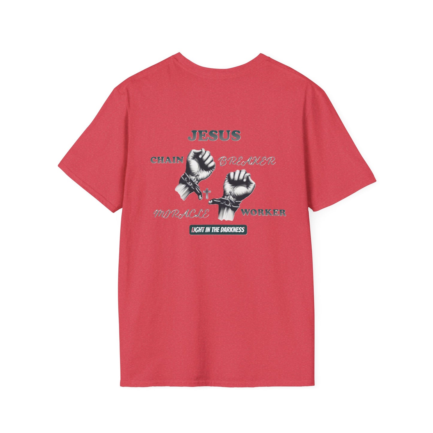 Christian Unisex Tee - Jesus Chain Breaker Design