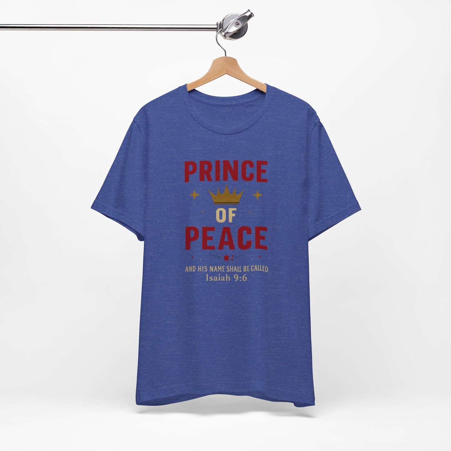 Prince of Peace Isaiah 9:6 T-Shirt — Bible Verse Christian Tee