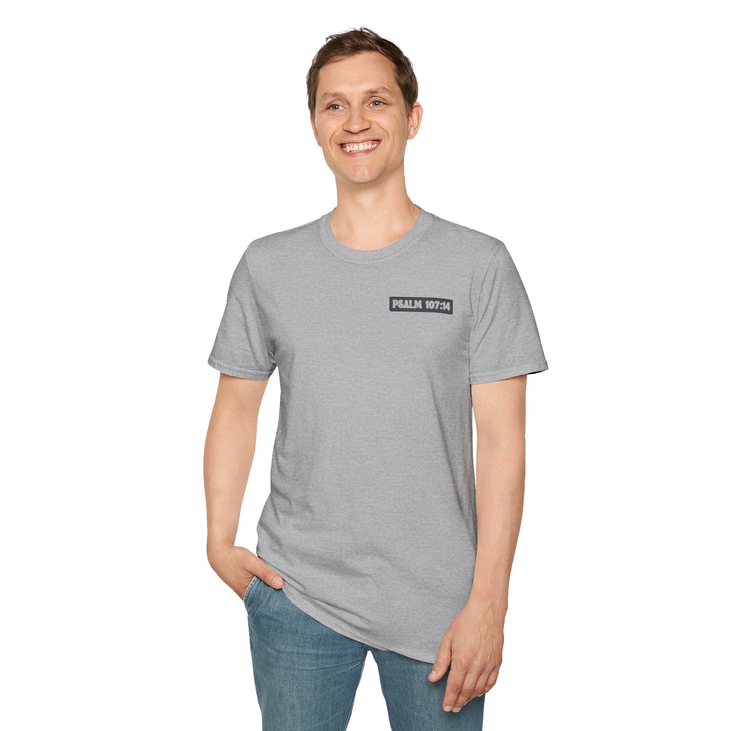 Christian Unisex Tee - Jesus Chain Breaker Design