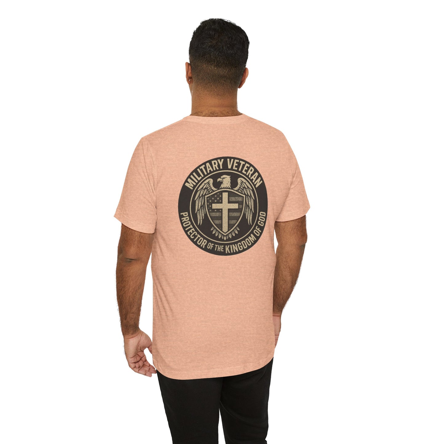 Veteran Protector Tee — "Military Veteran Protector of the Kingdom of God"