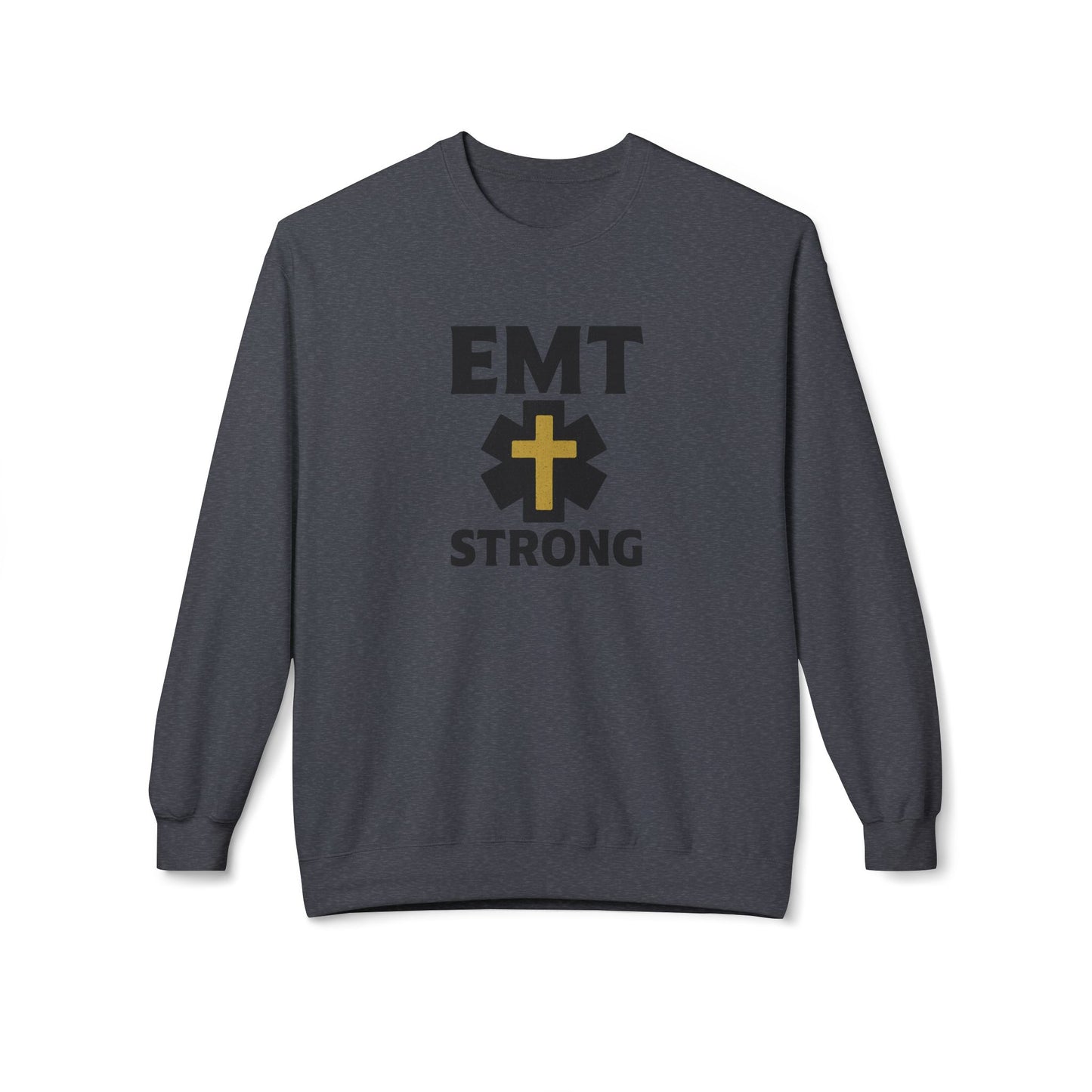 EMT Strong Christian Cross Sweatshirt