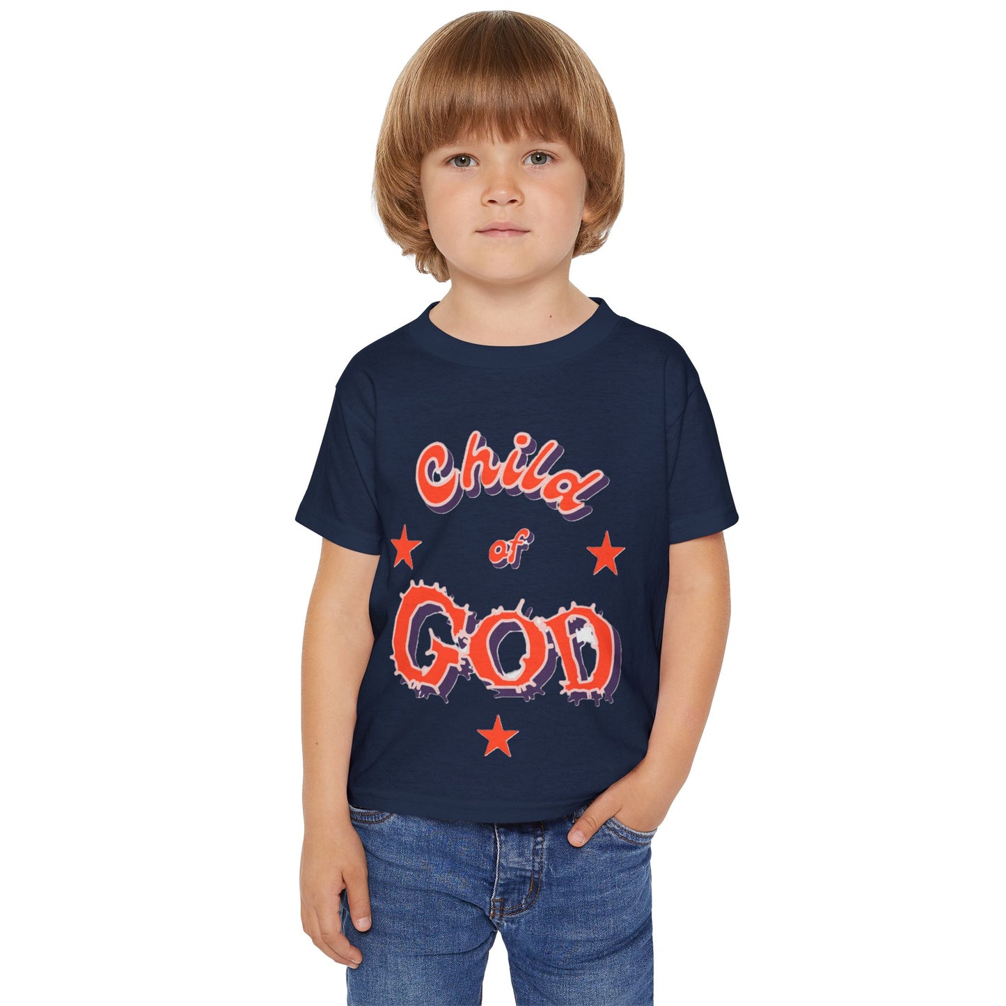 Heavy Cotton™ Toddler "Child of GOD" T-shirt