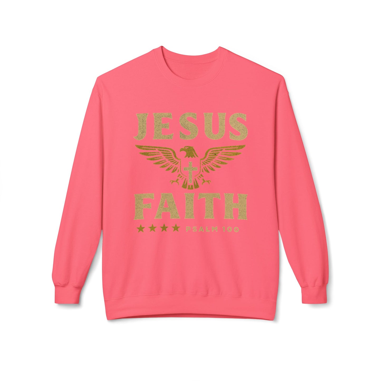 Christian Military Unisex Sweatshirt - Jesus/Faith Design