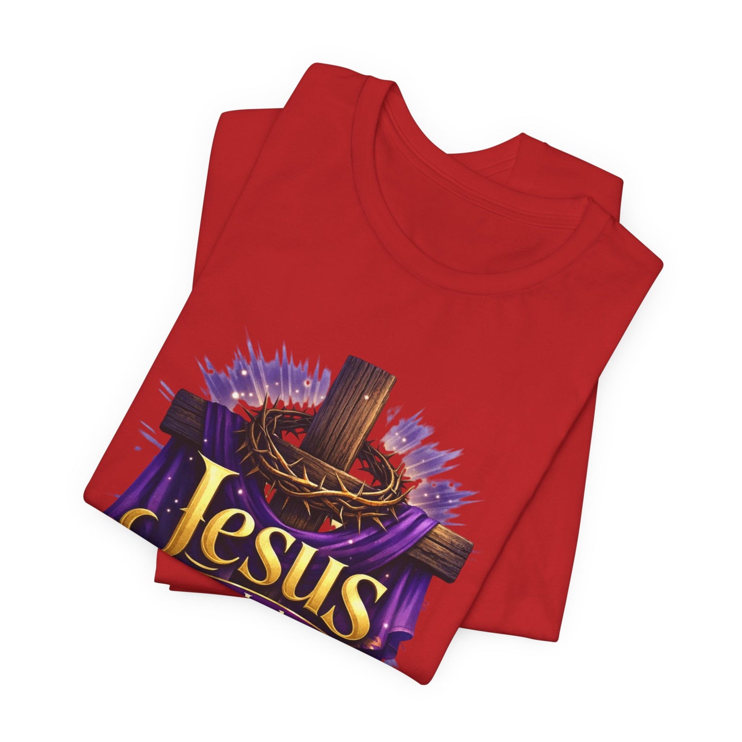 Jesus Paid It All Christian Cross Tee