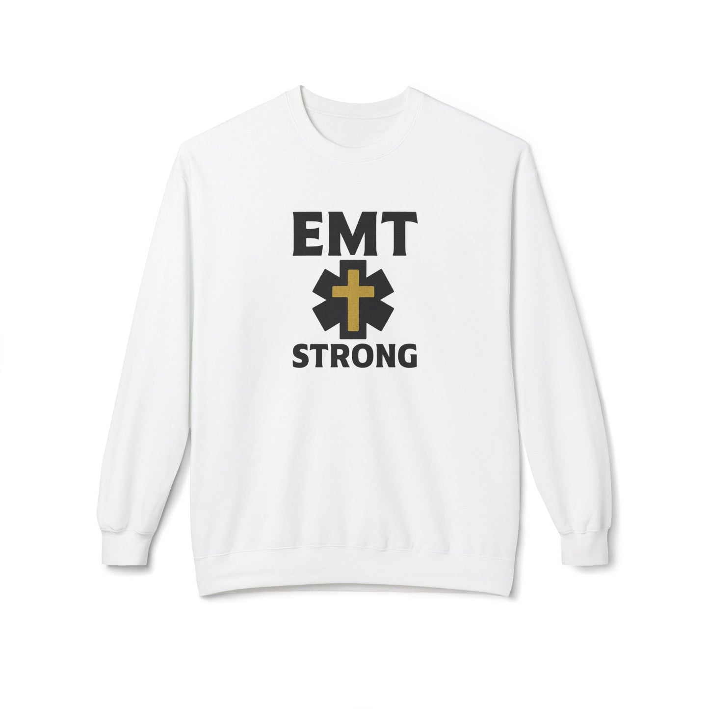 EMT Strong Christian Cross Sweatshirt