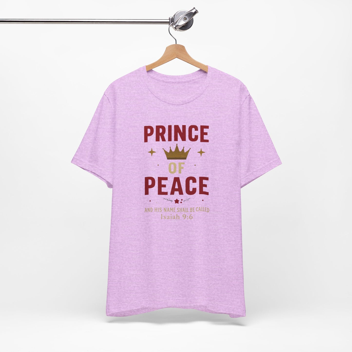 Prince of Peace Isaiah 9:6 T-Shirt — Bible Verse Christian Tee