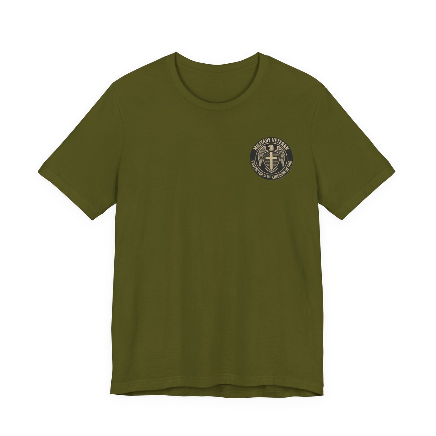 Veteran Protector Tee — "Military Veteran Protector of the Kingdom of God"