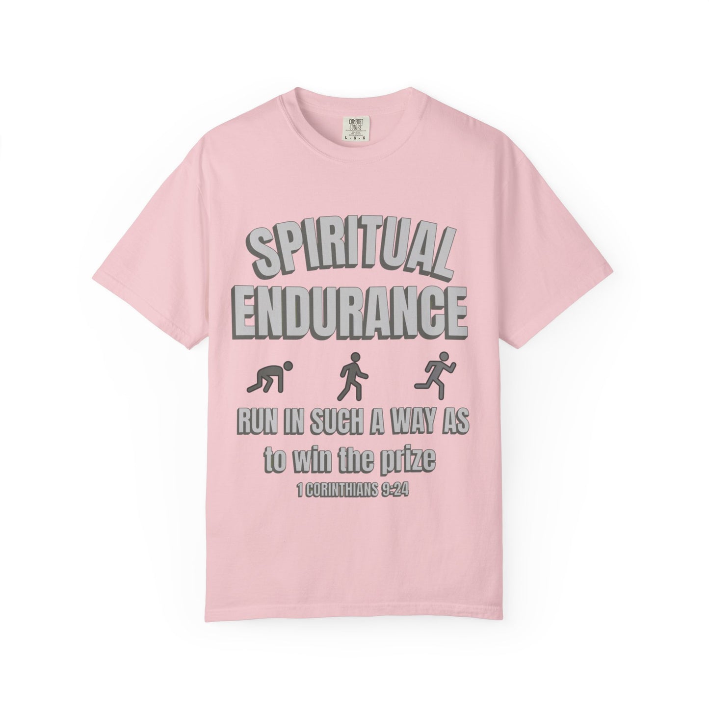 Copy of Christian Verse 1 Corinthians 9:24 Garment-Dyed T-shirt