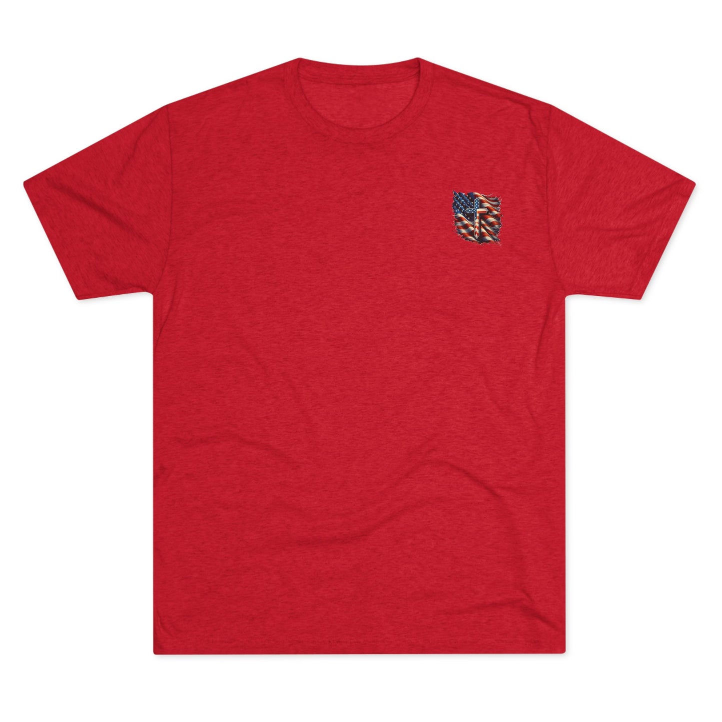 Copy of Unisex Tri-Blend Crew Tee "GOD BLESS AMERICA"