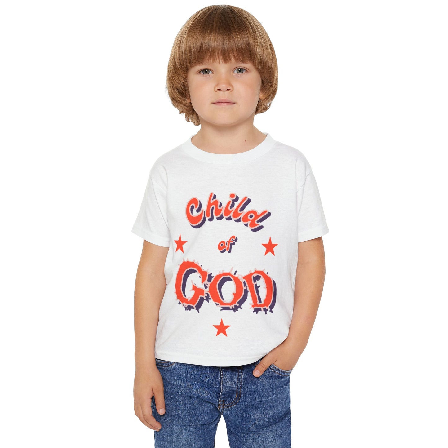 Heavy Cotton™ Toddler "Child of GOD" T-shirt