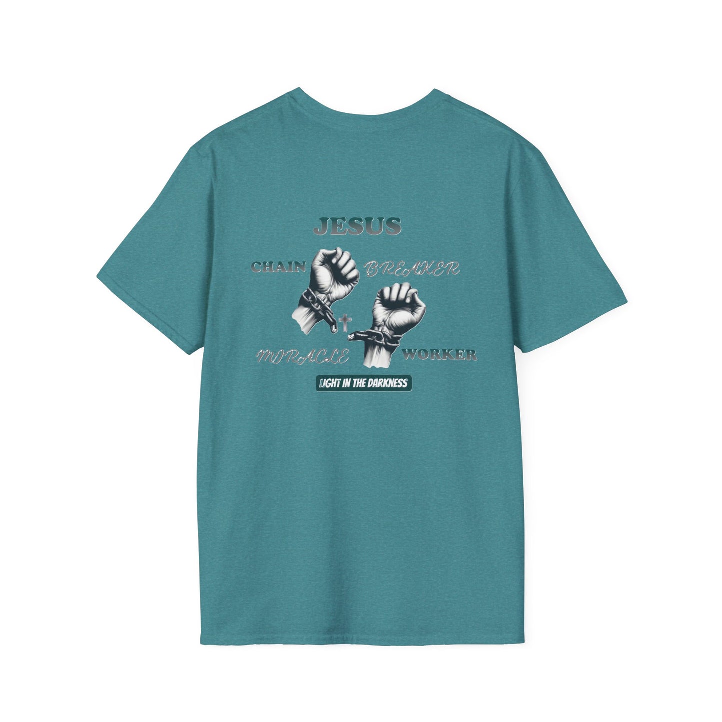 Christian Unisex Tee - Jesus Chain Breaker Design