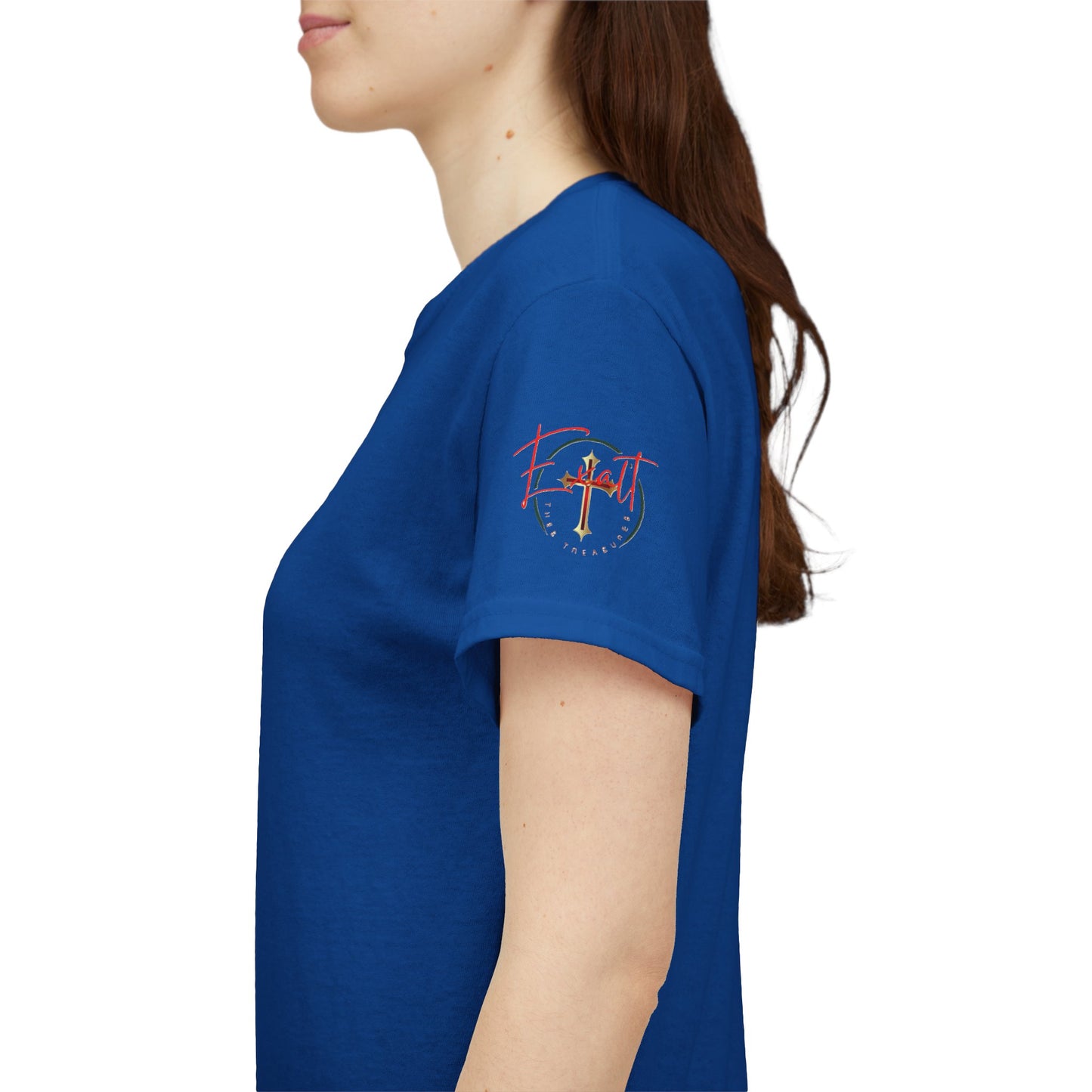Christian Tee - Philippians 4:13 'Faith Is My Strength'