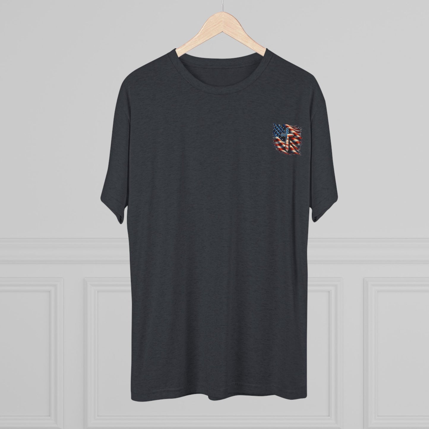 Copy of Unisex Tri-Blend Crew Tee "GOD BLESS AMERICA"