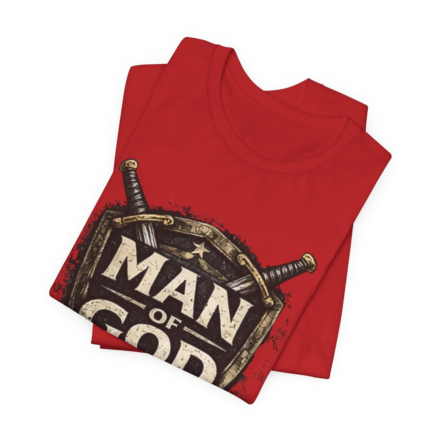 Man of God Tee — 1 Timothy 6:11 Christian Faith T-Shirt
