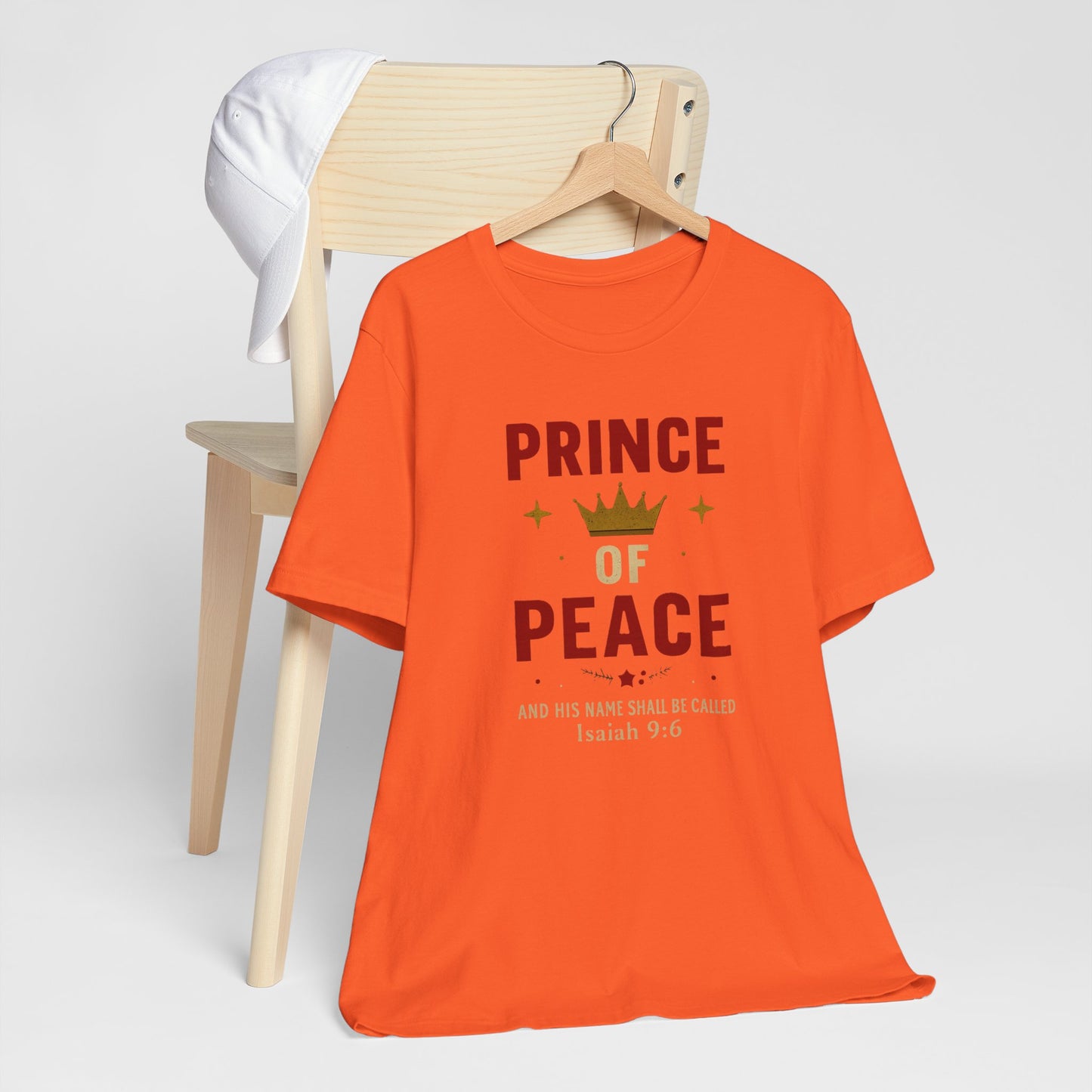 Prince of Peace Isaiah 9:6 T-Shirt — Bible Verse Christian Tee