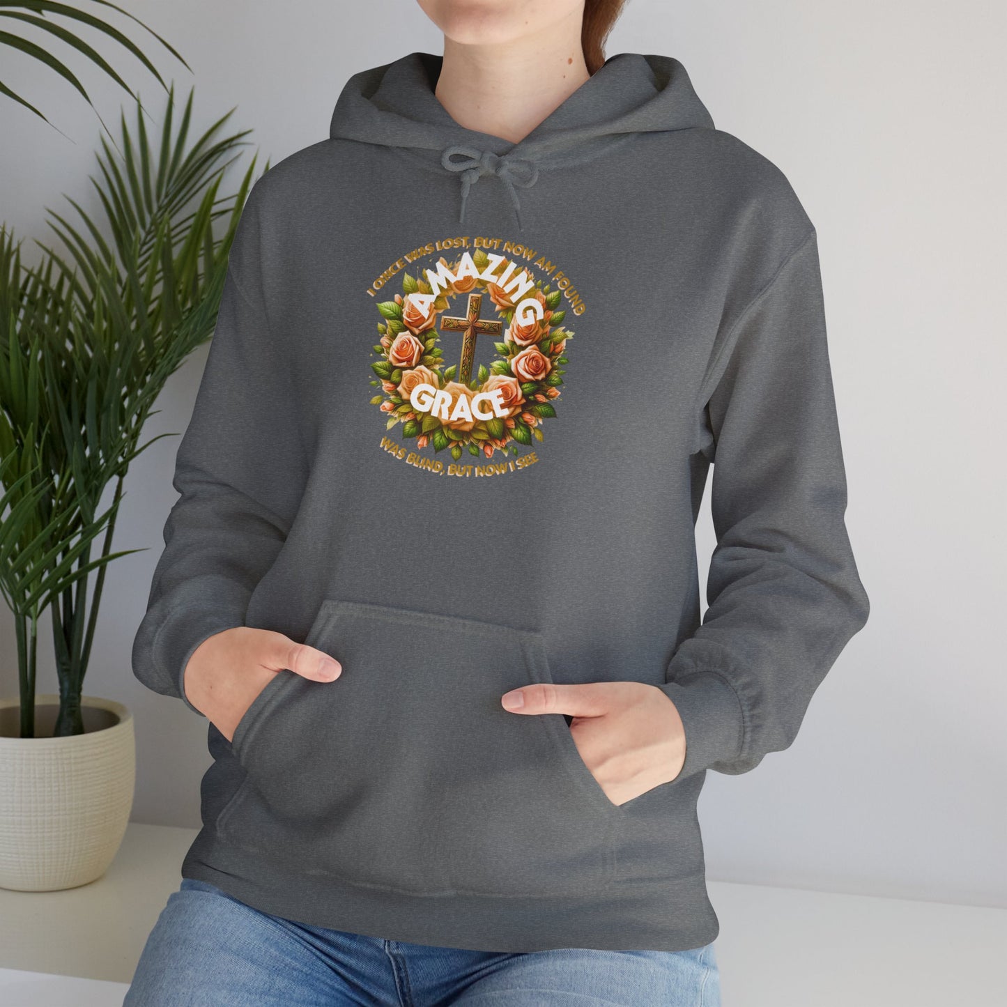 Unisex Heavy Blend™ Hooded Sweatshirt "Amazing Grace"