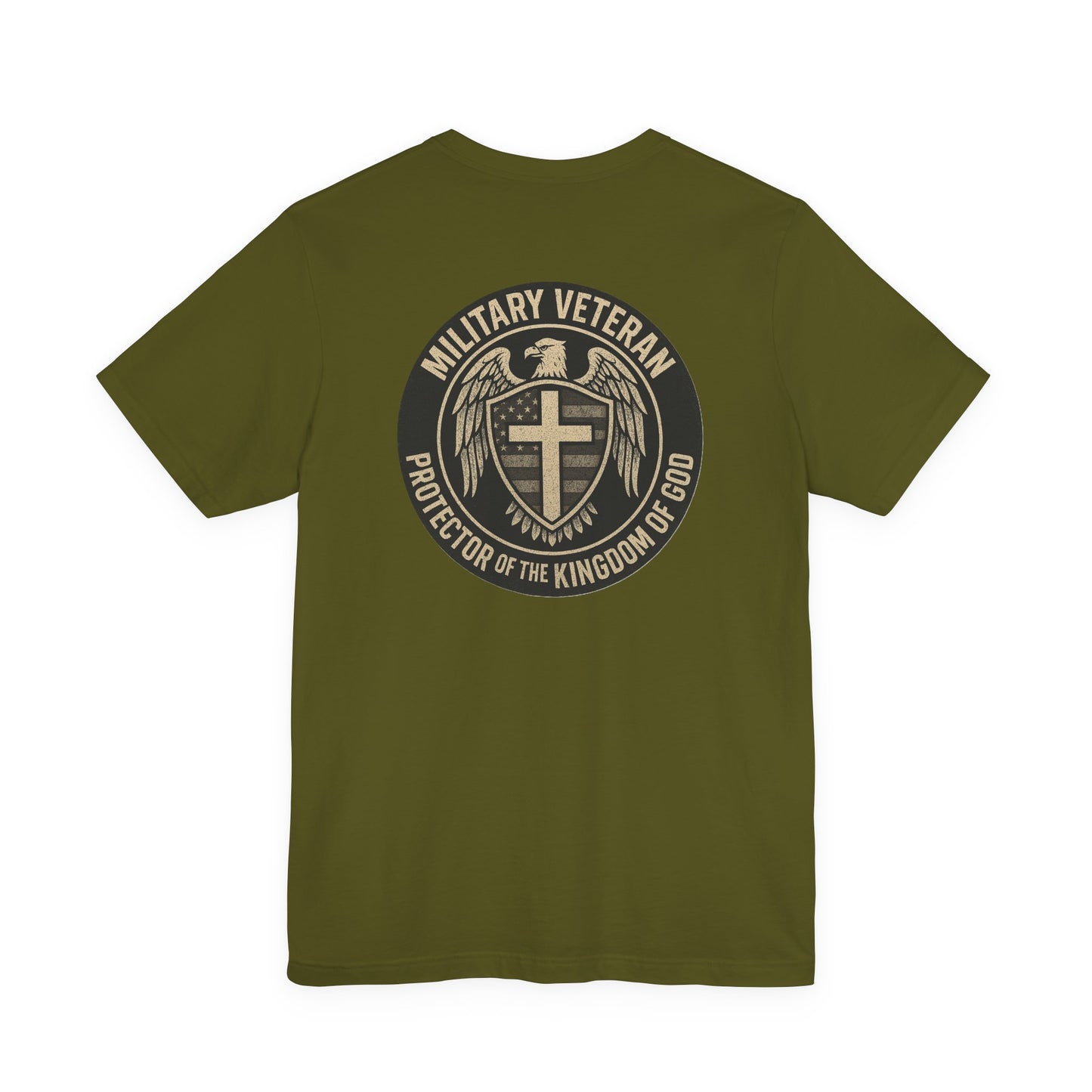 Veteran Protector Tee — "Military Veteran Protector of the Kingdom of God"