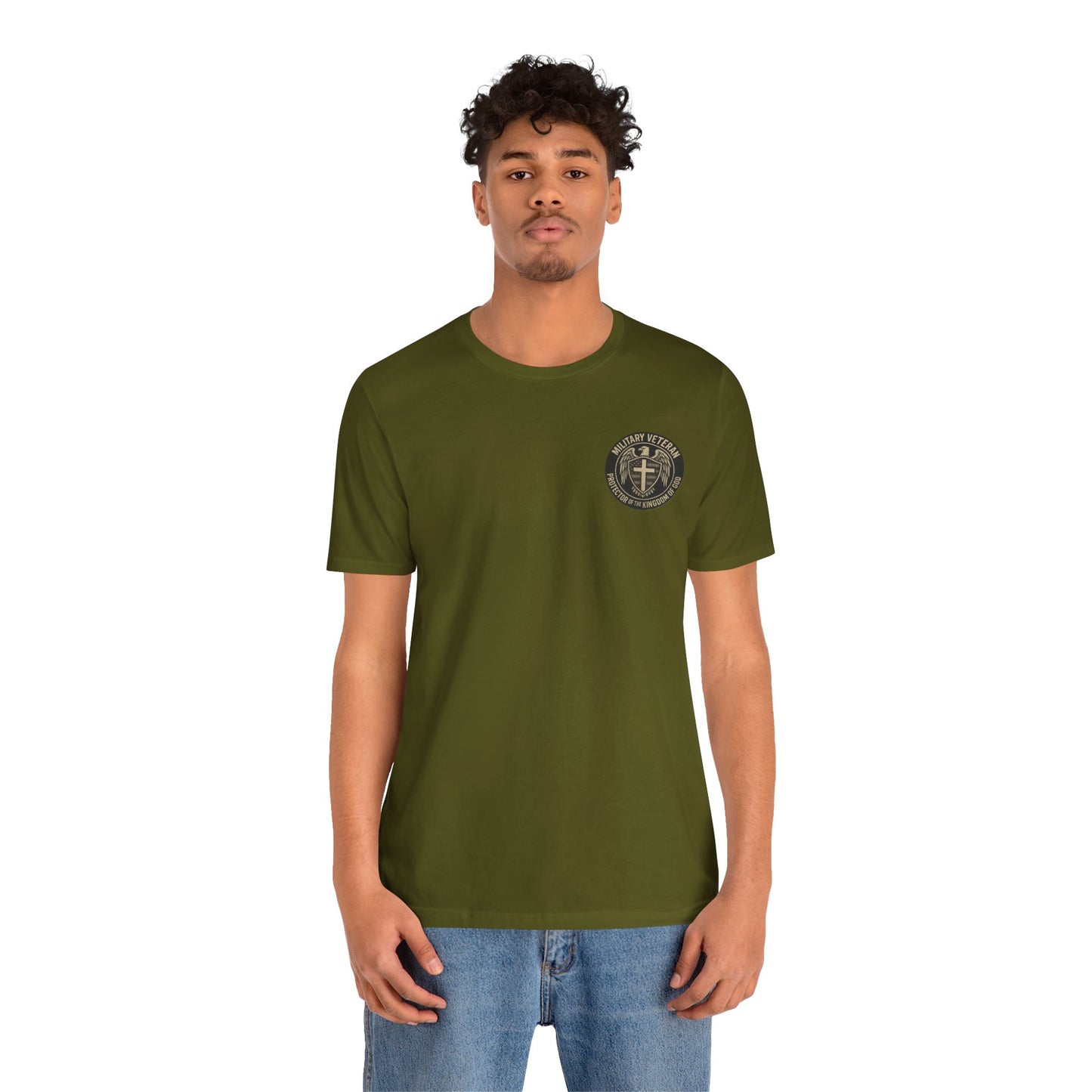 Veteran Protector Tee — "Military Veteran Protector of the Kingdom of God"