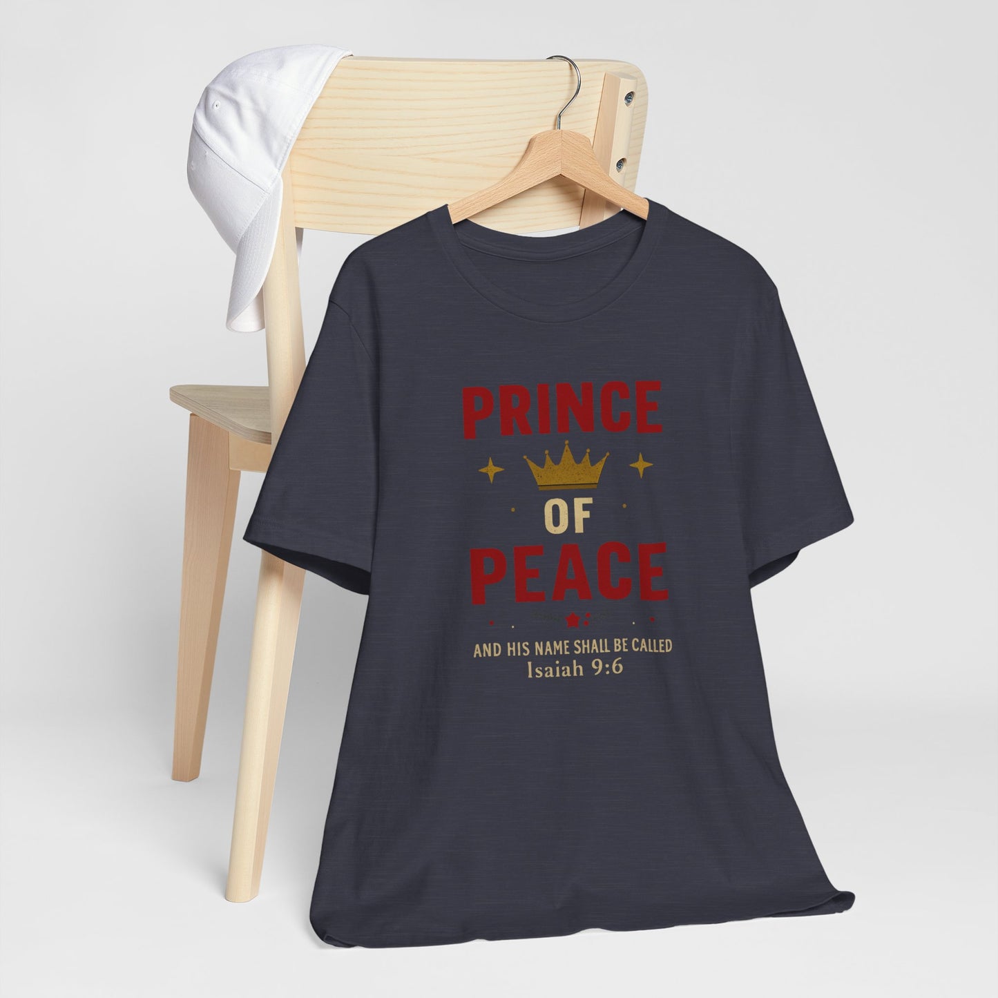 Prince of Peace Isaiah 9:6 T-Shirt — Bible Verse Christian Tee