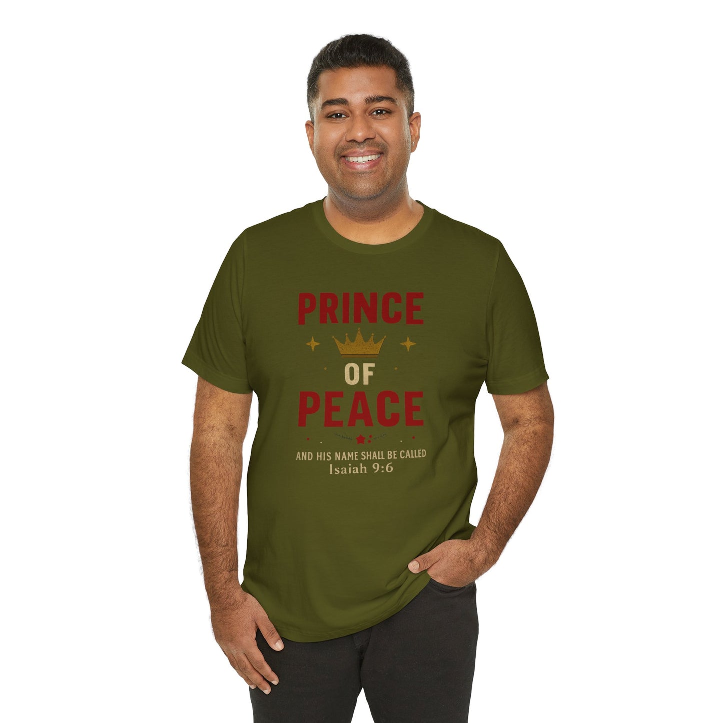 Prince of Peace Isaiah 9:6 T-Shirt — Bible Verse Christian Tee