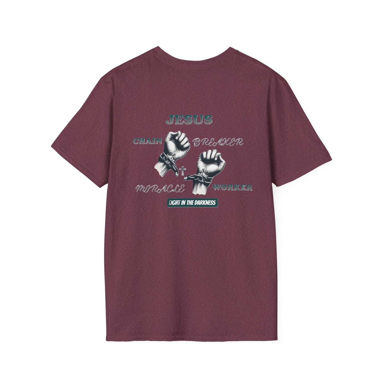 Christian Unisex Tee - Jesus Chain Breaker Design