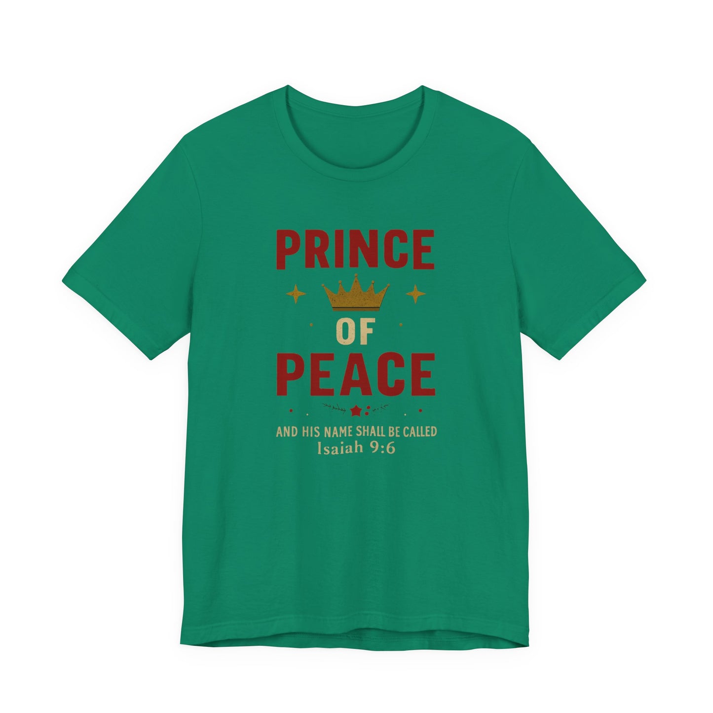 Prince of Peace Isaiah 9:6 T-Shirt — Bible Verse Christian Tee