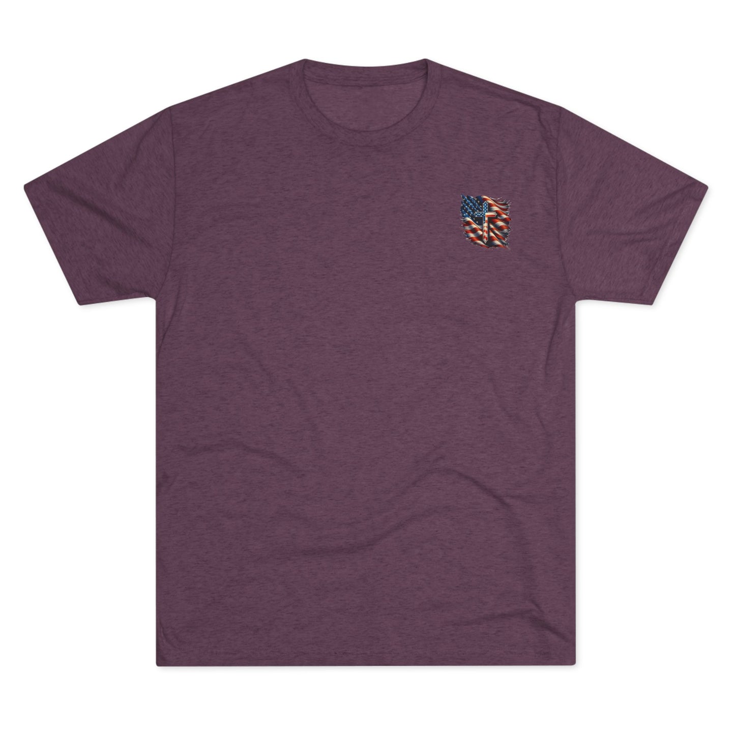 Copy of Unisex Tri-Blend Crew Tee "GOD BLESS AMERICA"