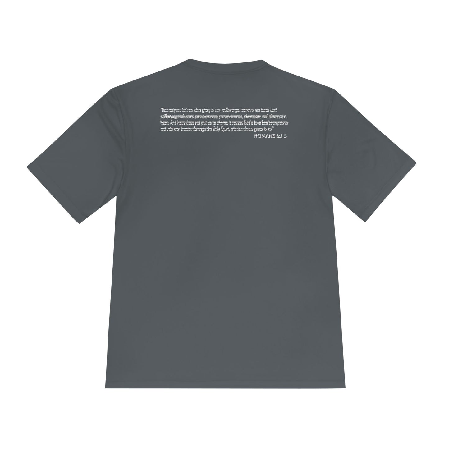Unisex Moisture "Suffering Produces Perseverance" Wicking Tee
