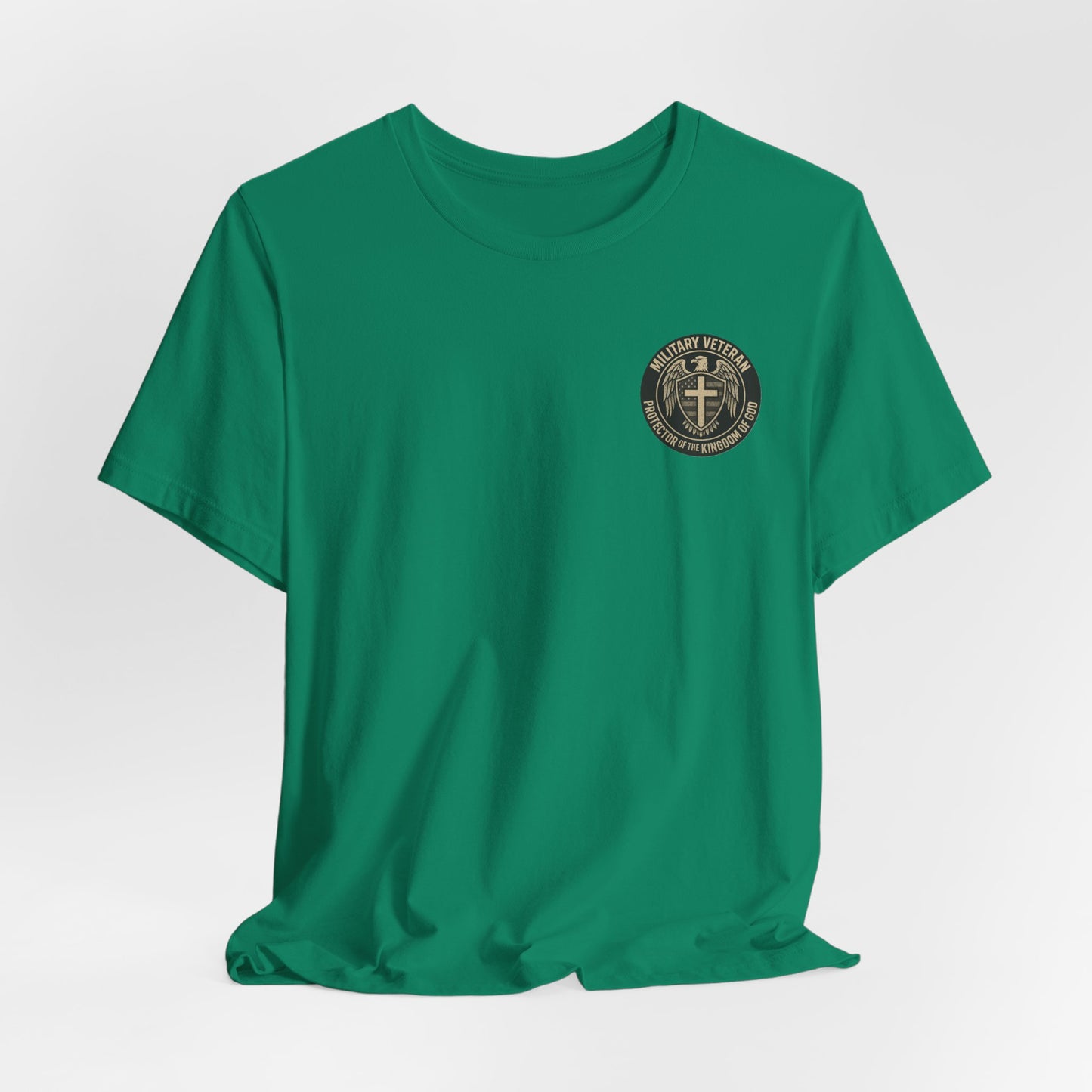 Veteran Protector Tee — "Military Veteran Protector of the Kingdom of God"