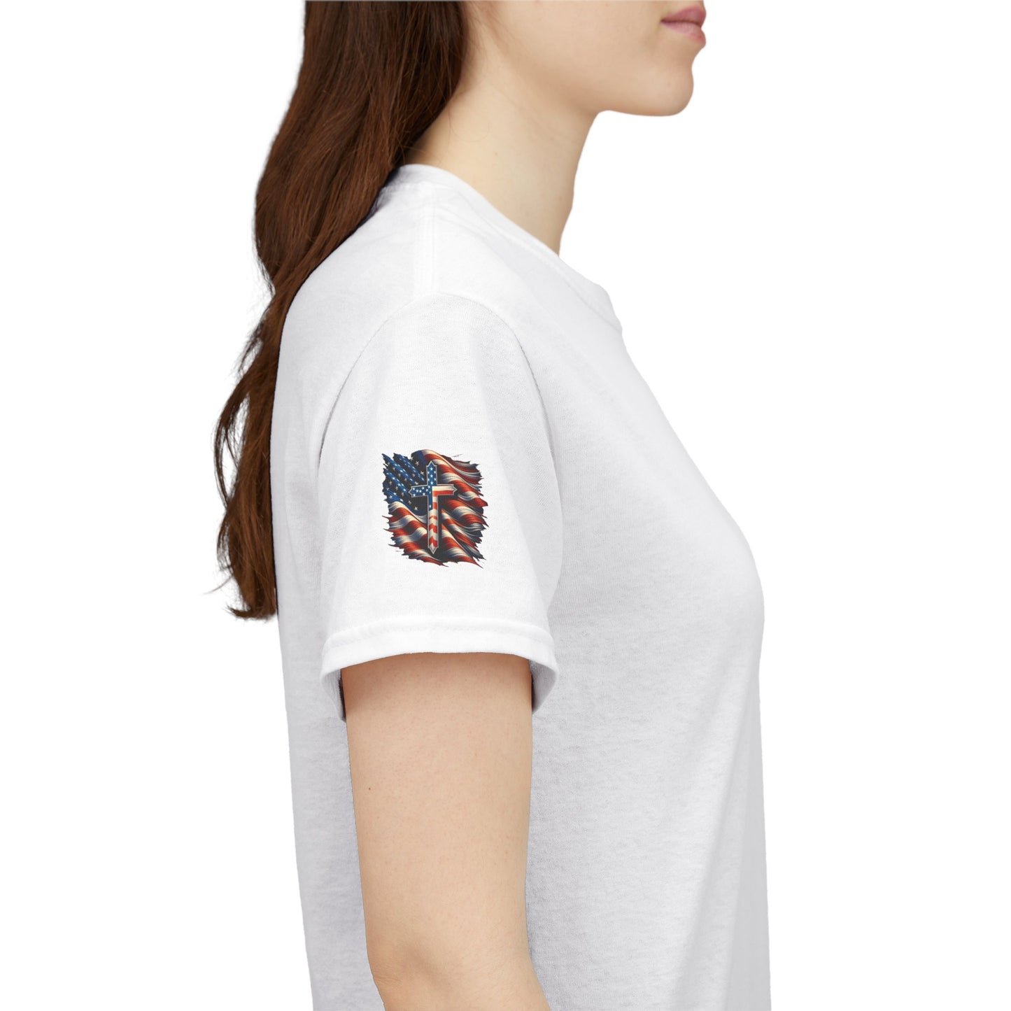 Christian Tee - Philippians 4:13 'Faith Is My Strength' (Copy)