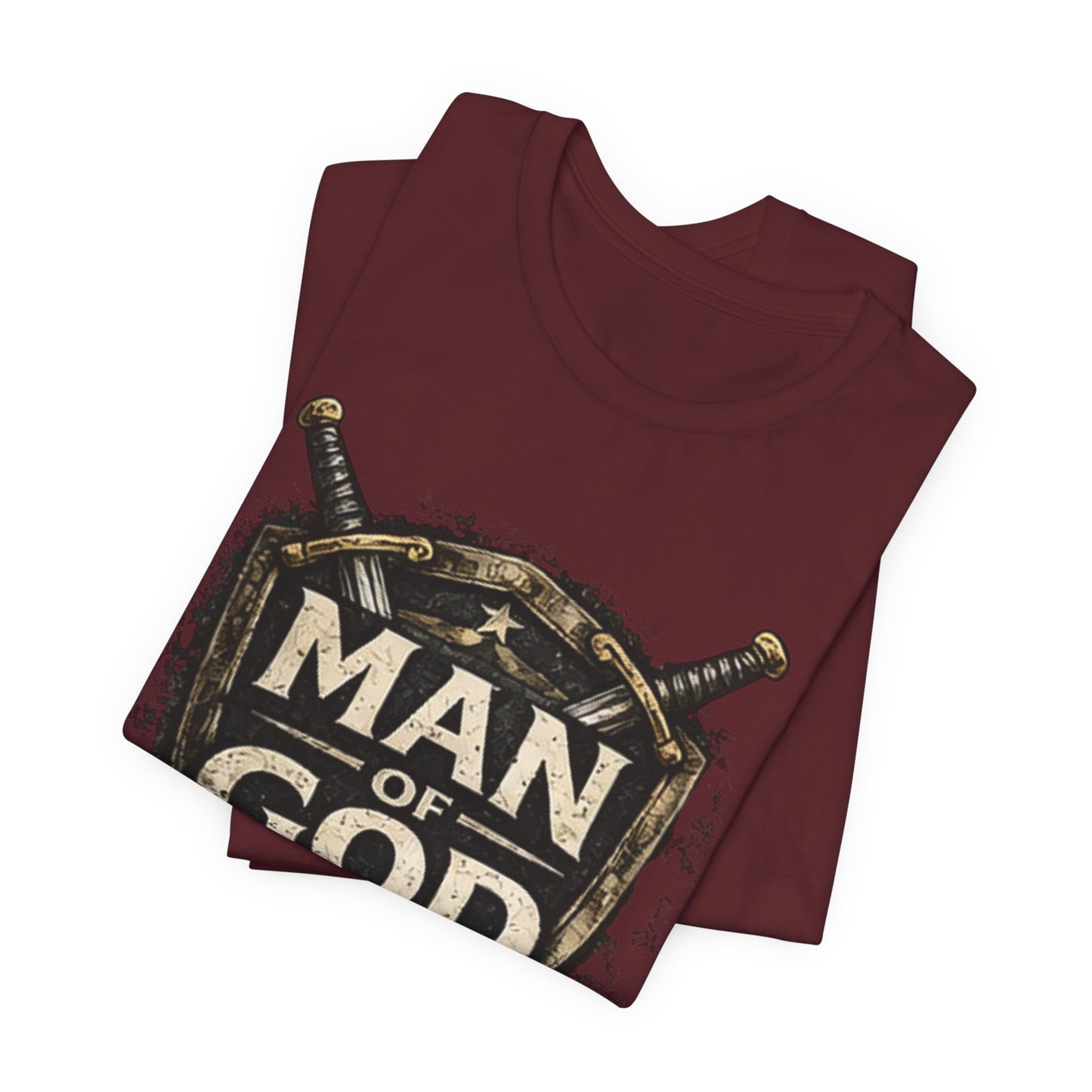 Man of God Tee — 1 Timothy 6:11 Christian Faith T-Shirt