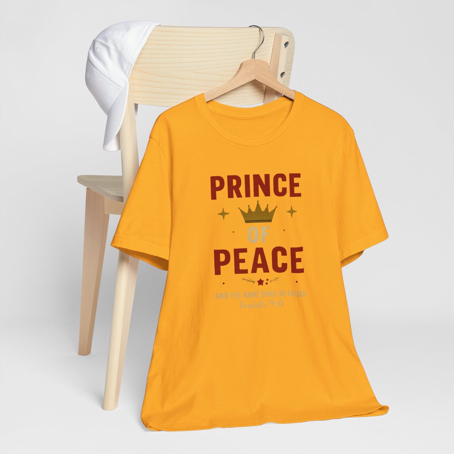 Prince of Peace Isaiah 9:6 T-Shirt — Bible Verse Christian Tee