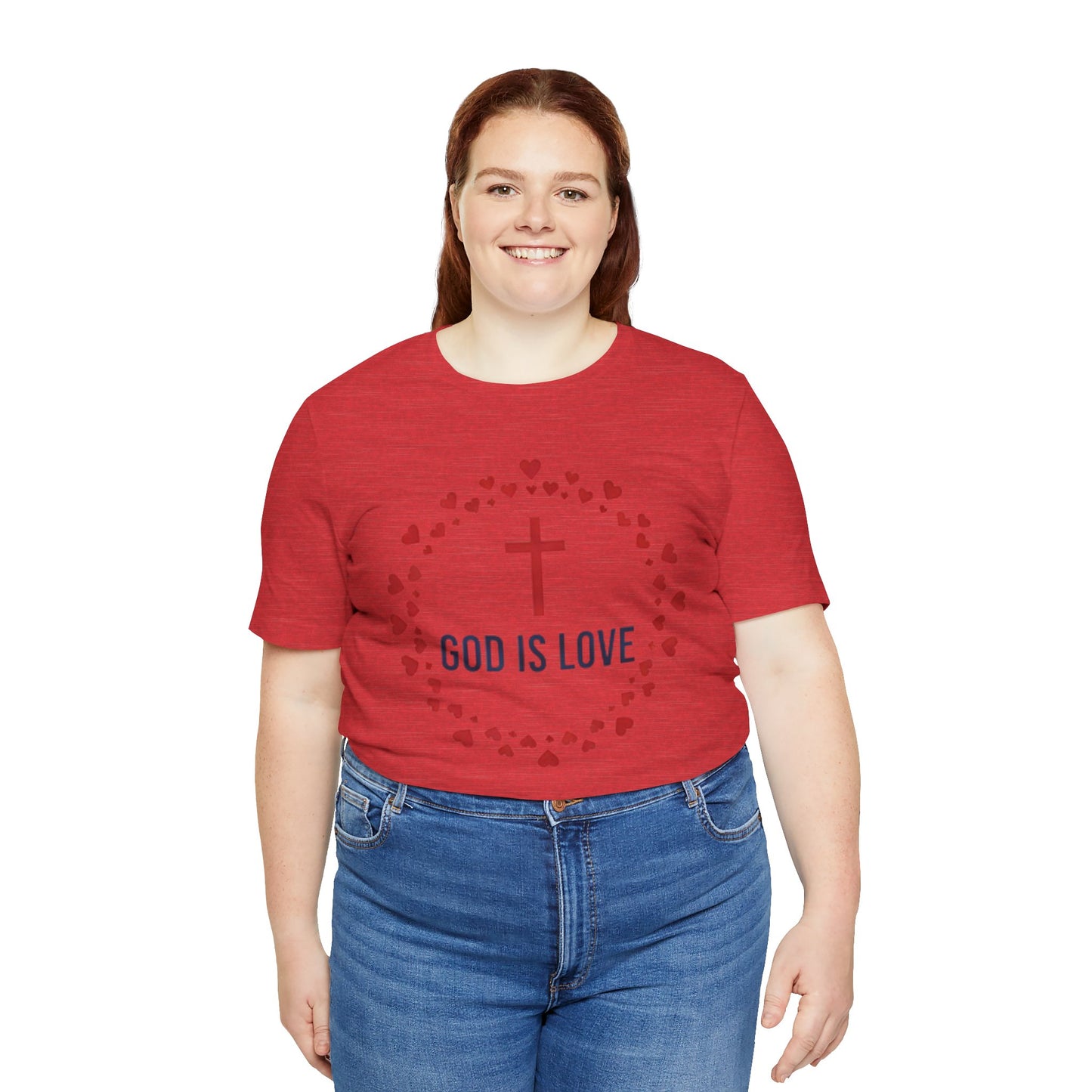 GOD IS LOVE Christian T‑Shirt — Inspirational Faith Tee