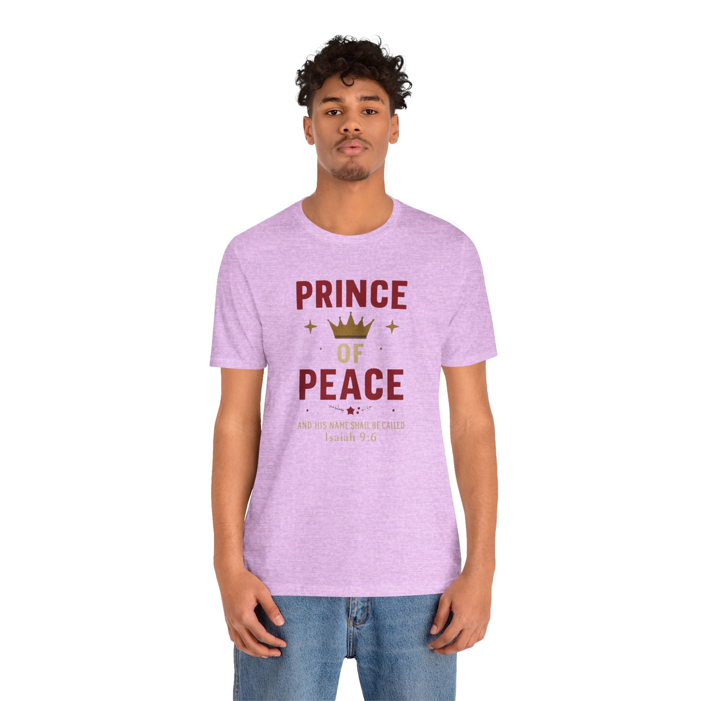 Prince of Peace Isaiah 9:6 T-Shirt — Bible Verse Christian Tee