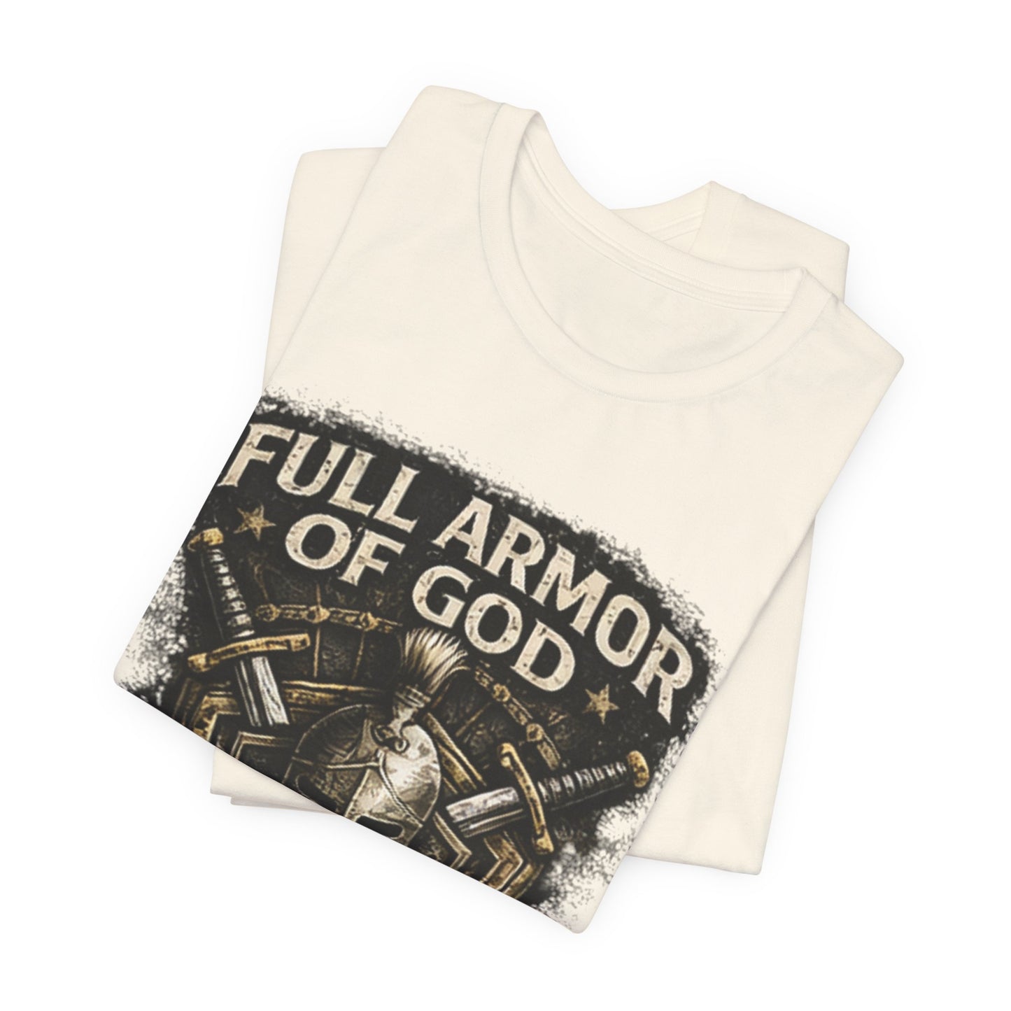 Full Armor of God T-Shirt — Ephesians 6:11 Christian Faith Tee
