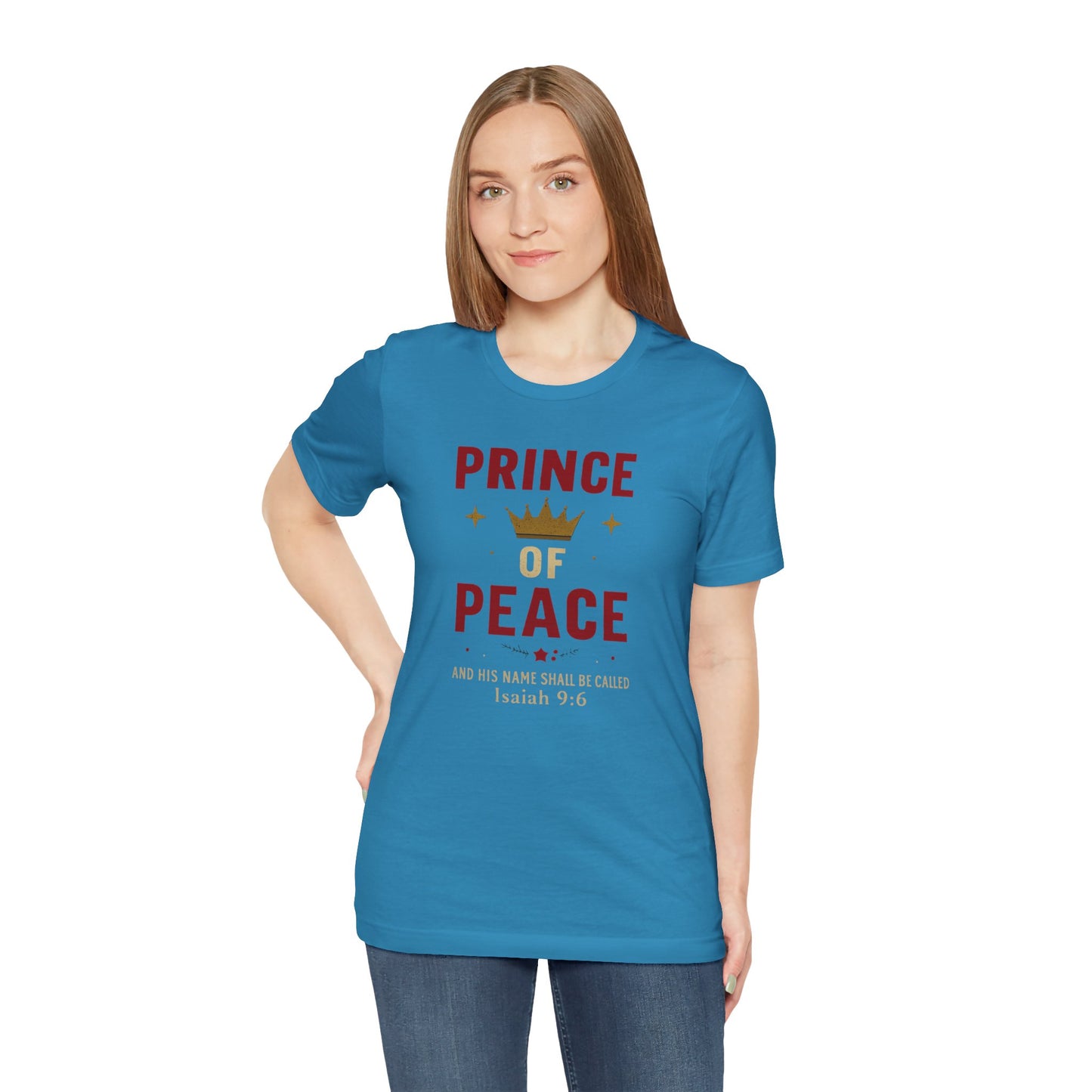 Prince of Peace Isaiah 9:6 T-Shirt — Bible Verse Christian Tee