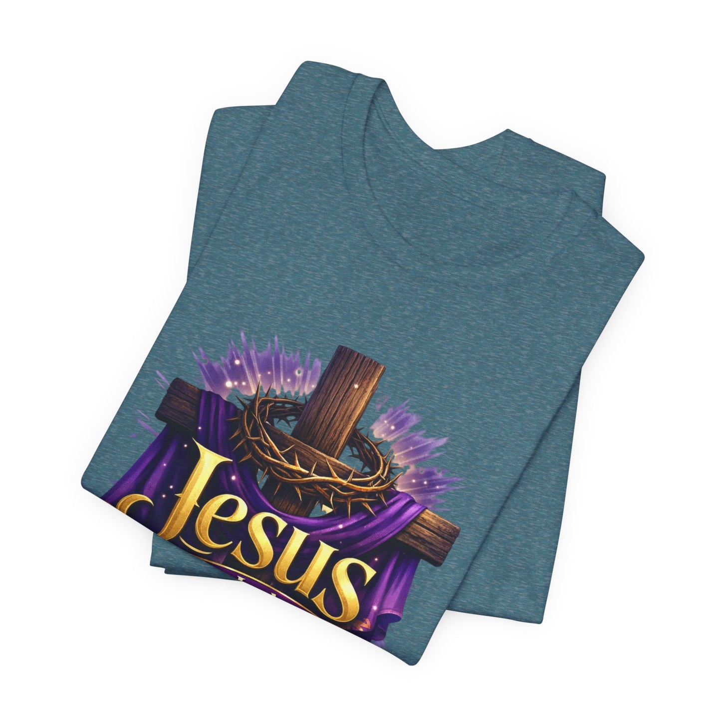 Jesus Paid It All Christian Cross Tee