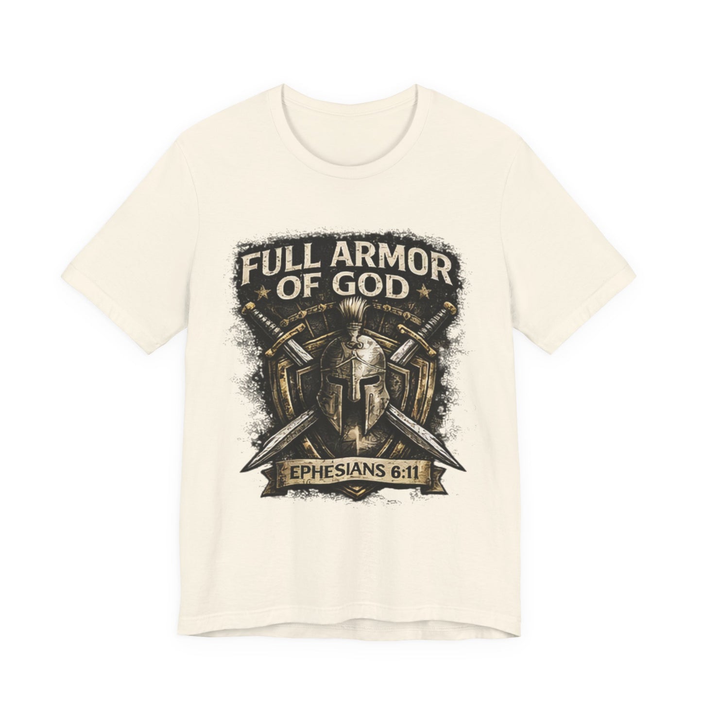 Full Armor of God T-Shirt — Ephesians 6:11 Christian Faith Tee