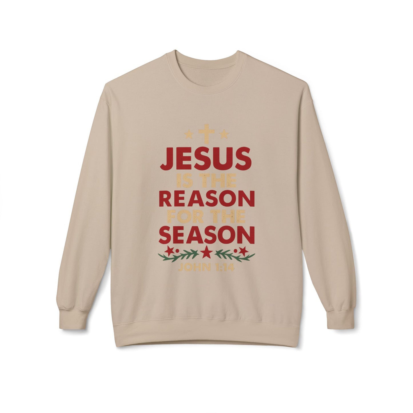 Jesus Is the Reason for the Season Crewneck Sweatshirt