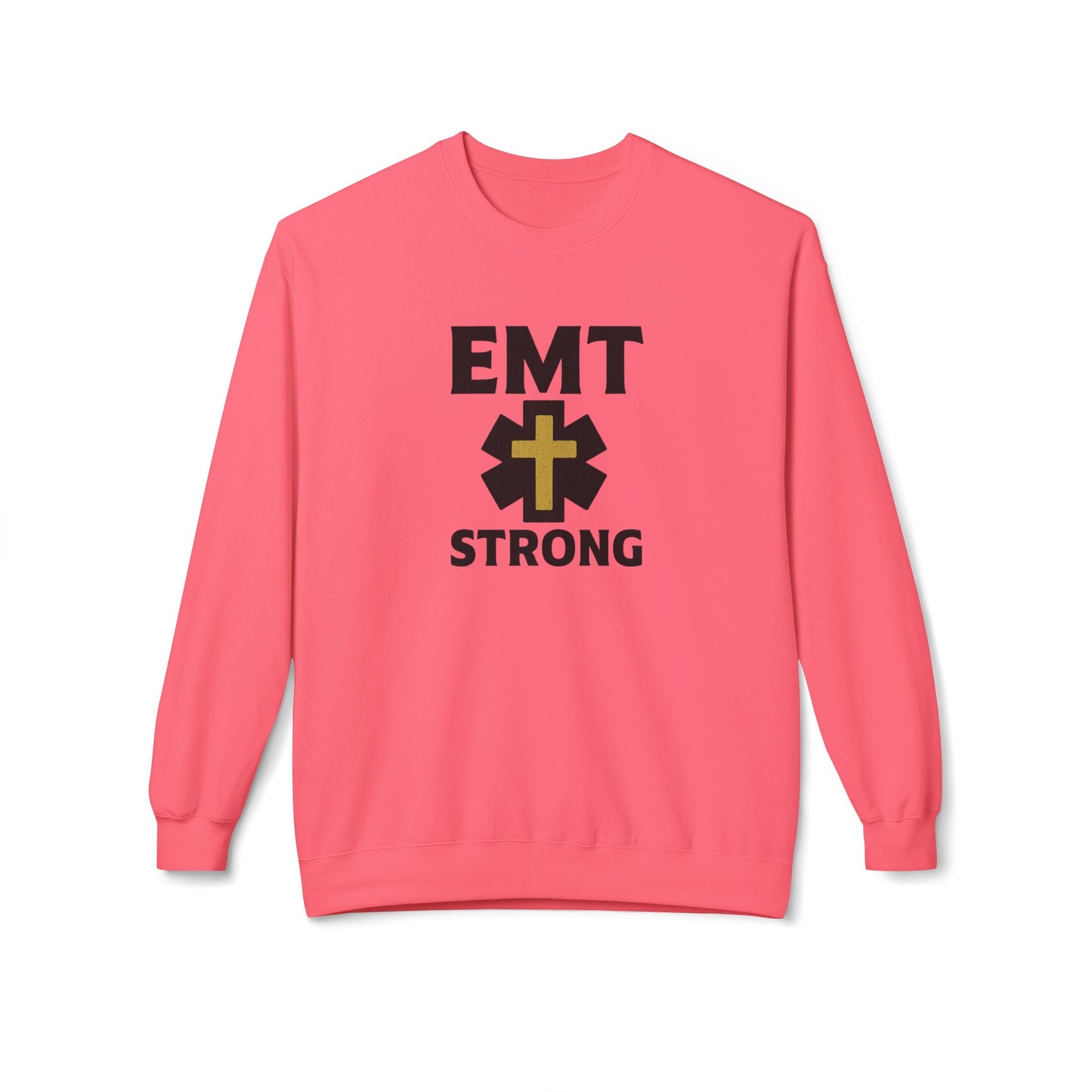 EMT Strong Christian Cross Sweatshirt