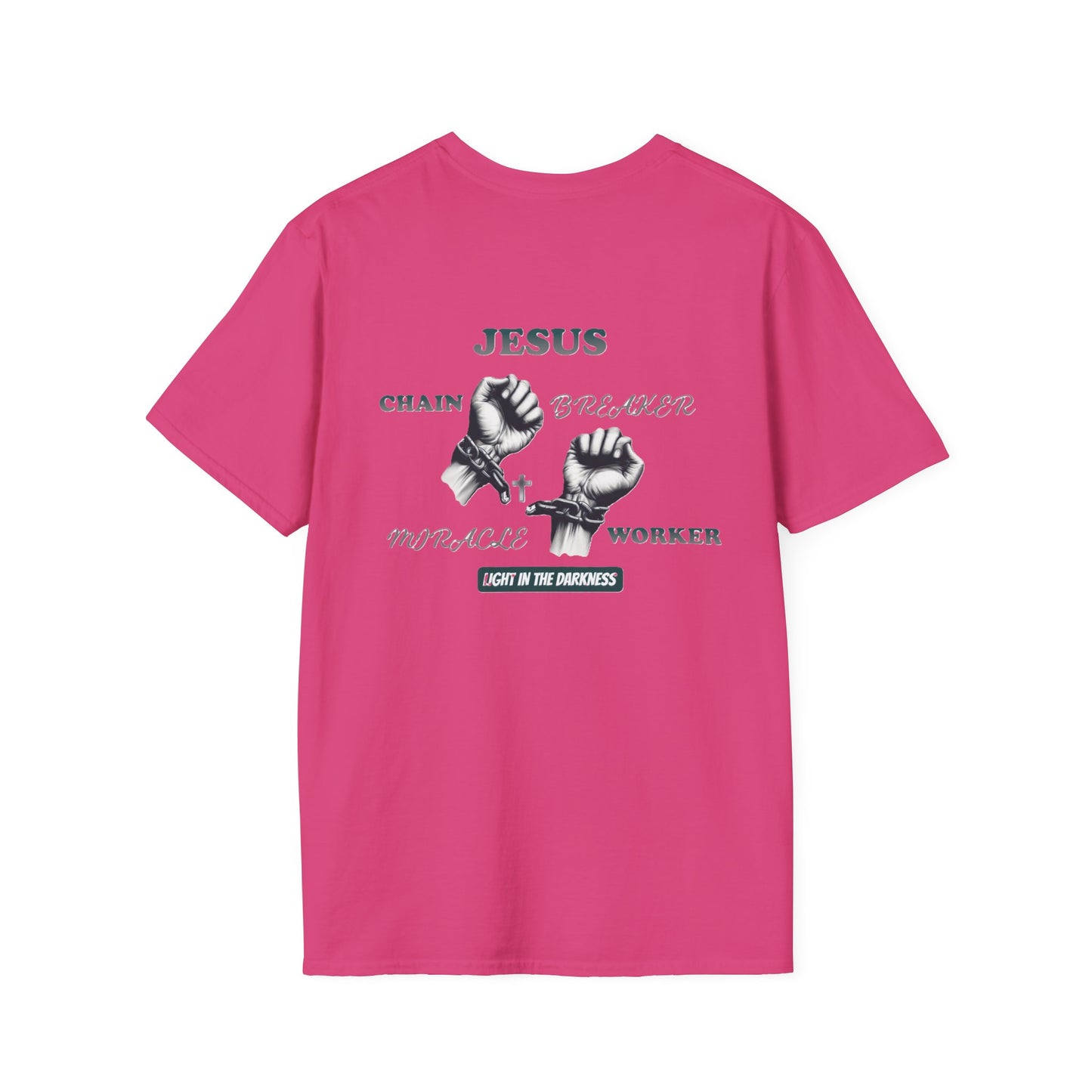 Christian Unisex Tee - Jesus Chain Breaker Design