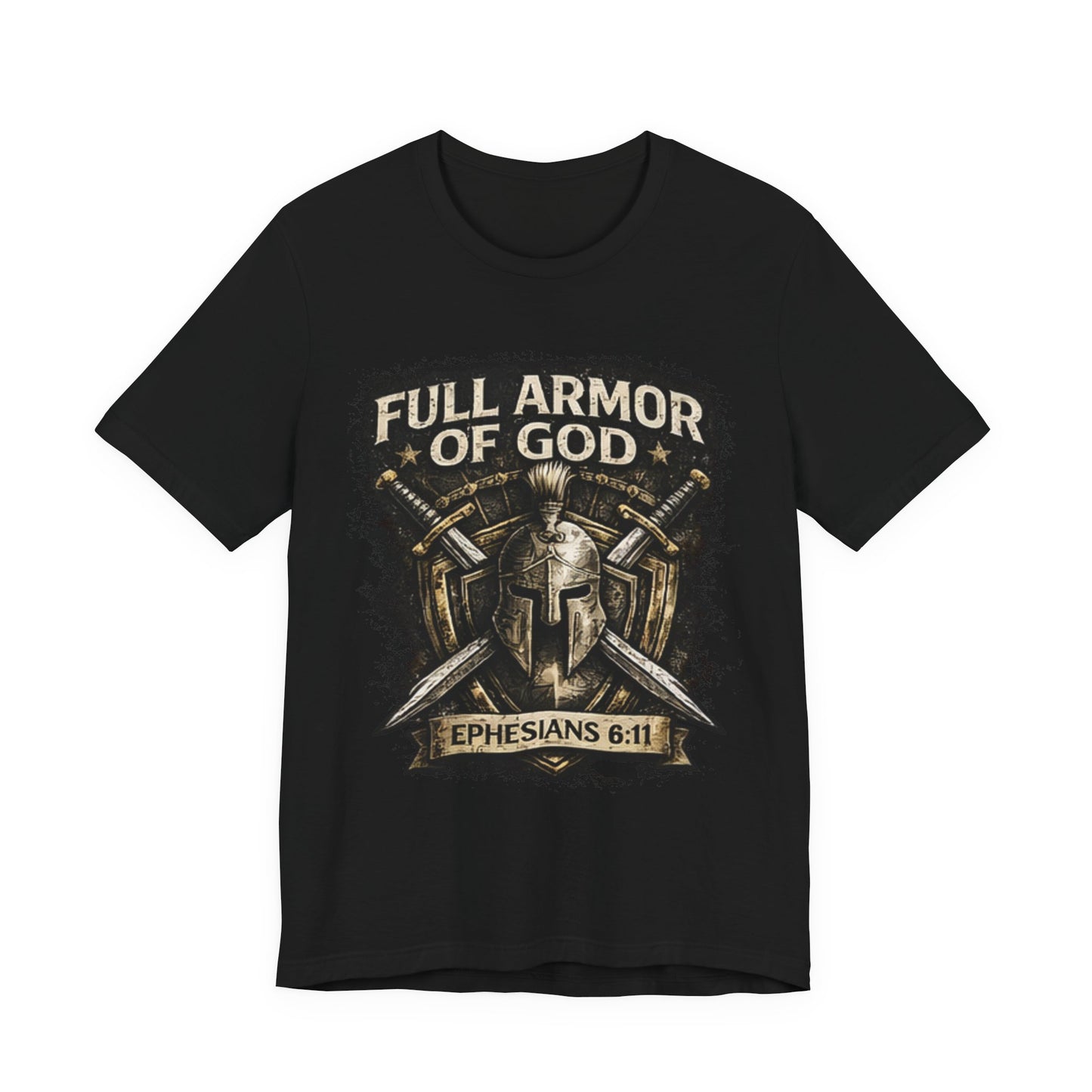 Full Armor of God T-Shirt — Ephesians 6:11 Christian Faith Tee