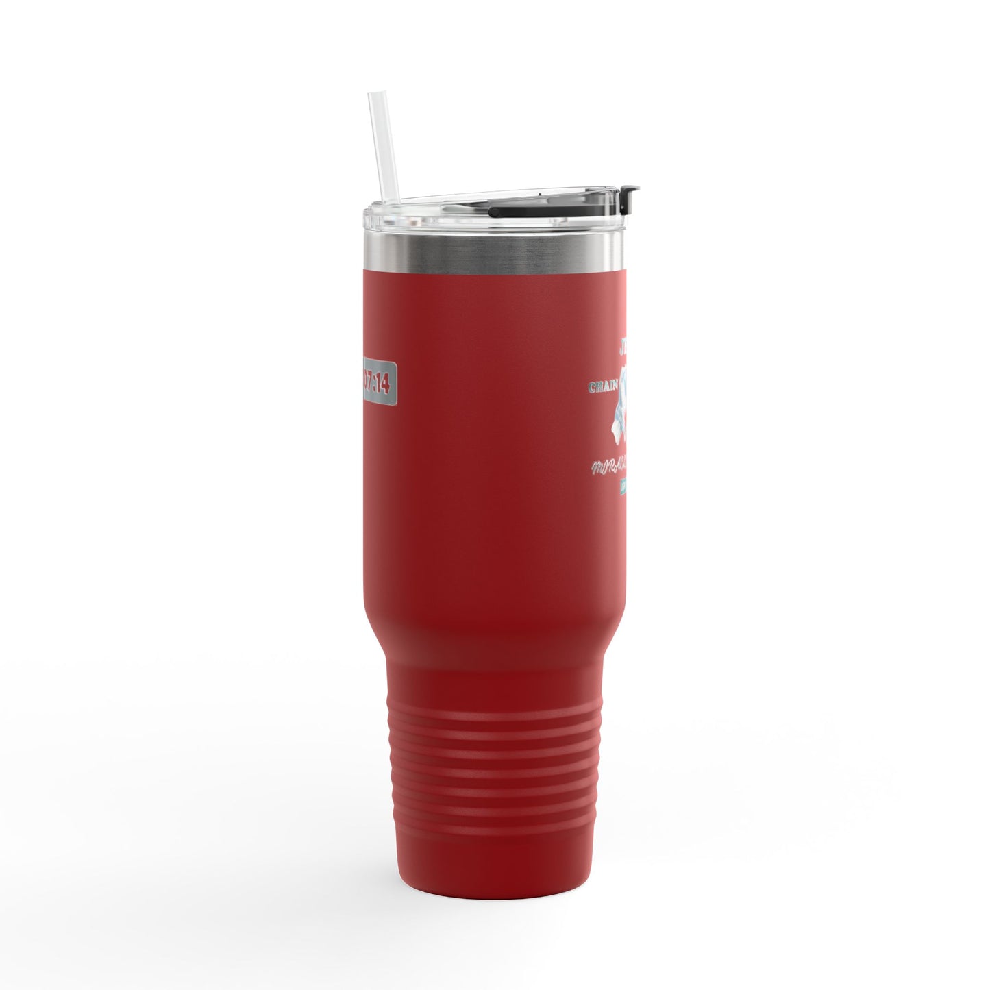 Travel Mug - Jesus Chain Breaker Miracle Worker Design